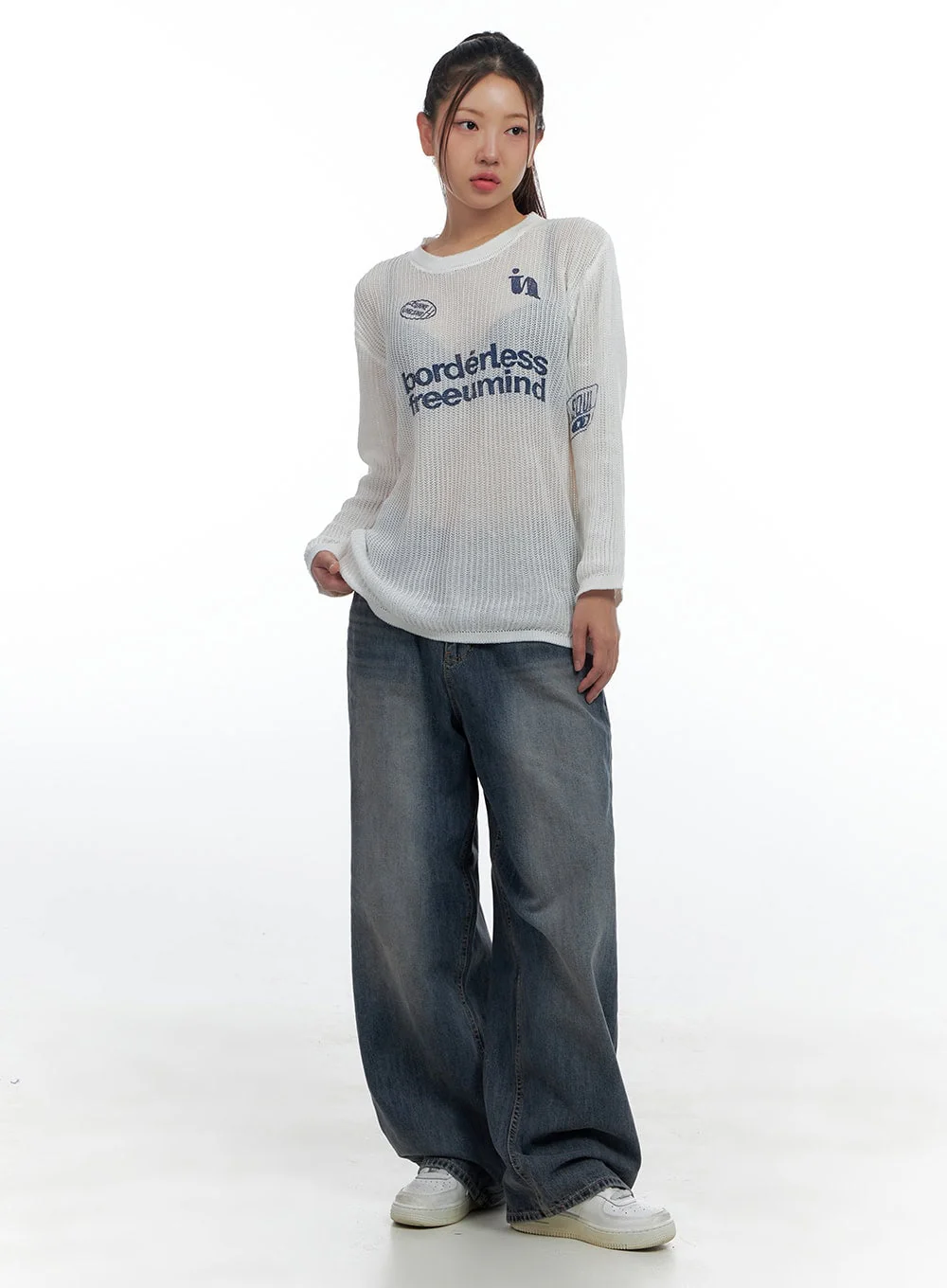 Lana Oversized Wide-Leg Jeans CS425 - Image 2