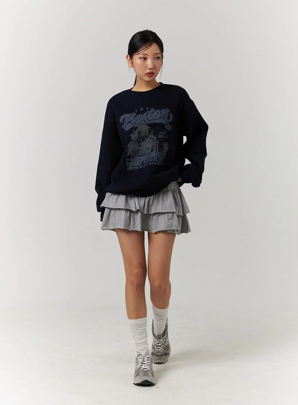 Layered Frill Mini Skirt CD329 - Image 2