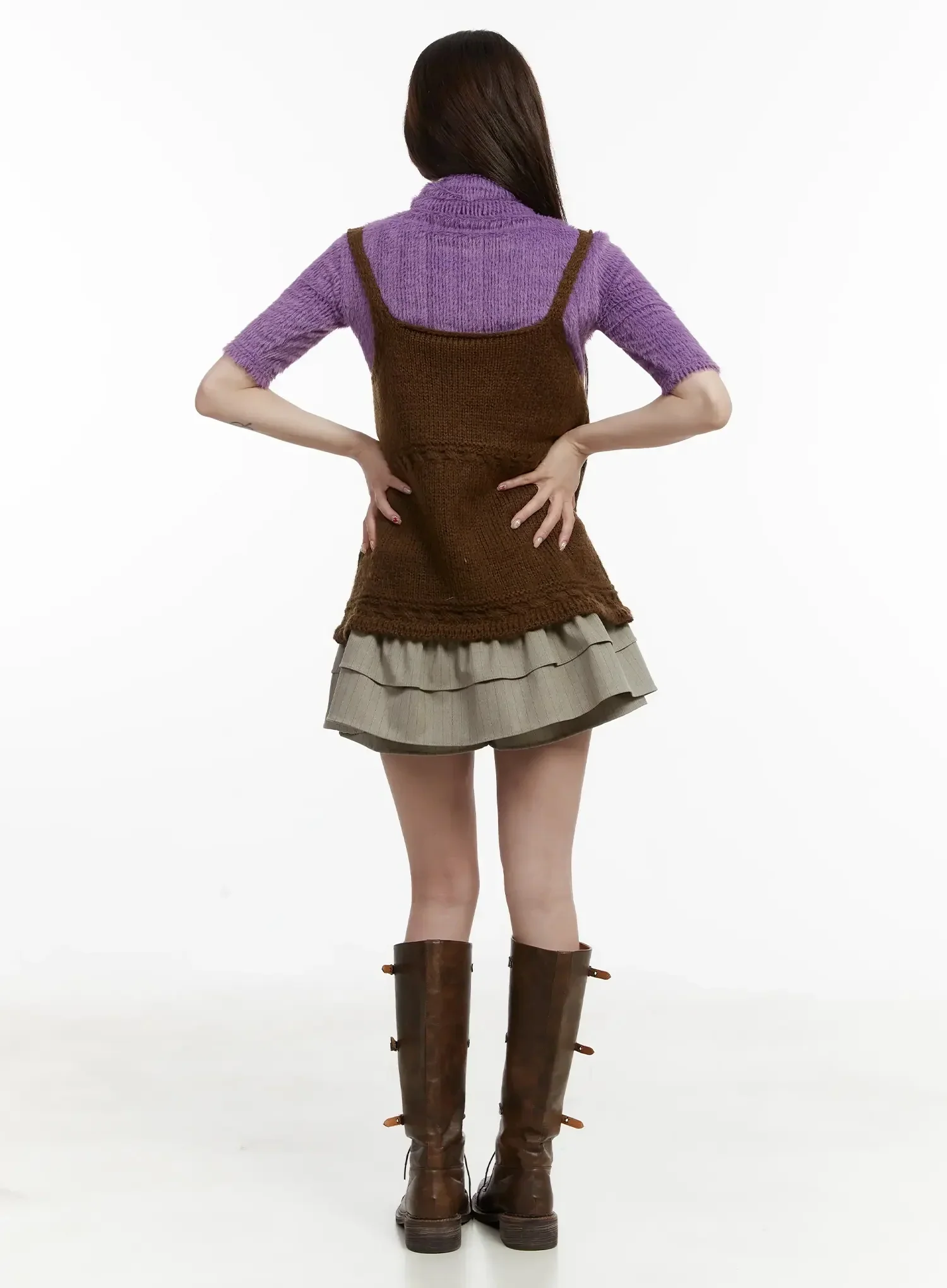Layered Frill Skort IJ521 - Image 8