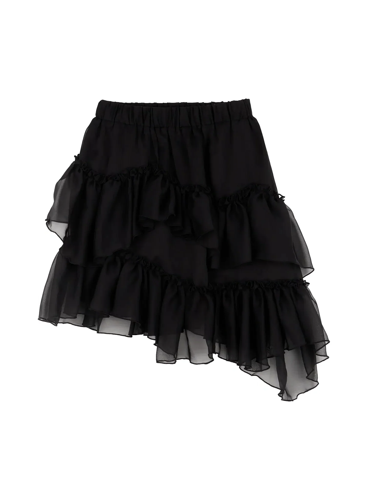 Layered Midi Chiffon Skirt IO520 - Image 18