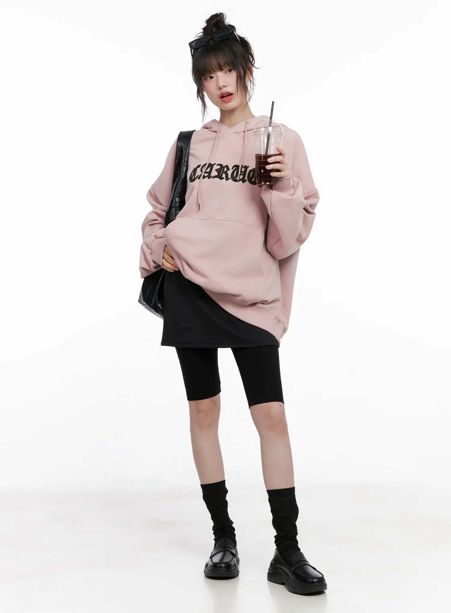 Layered Mini Skirt Leggings CG519 - Image 2