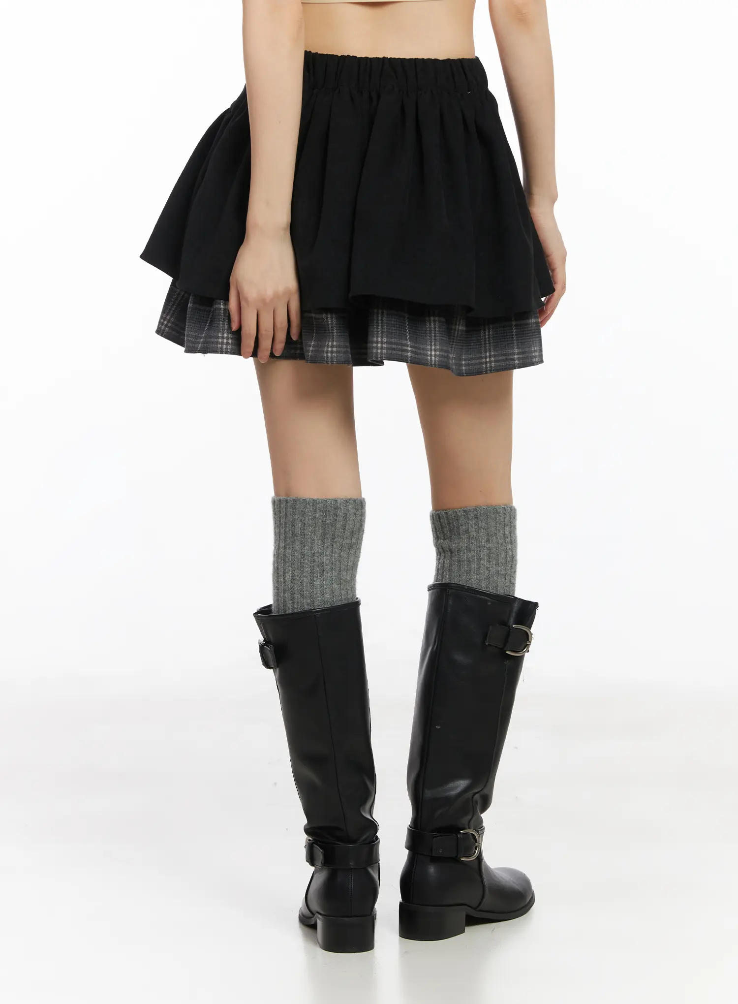 Layered Ruffle Mini Skirt CD531 - Image 7