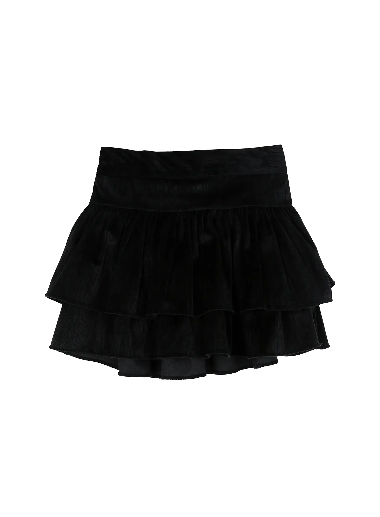 Layered Ruffle Skirt Pants ID526 - Image 16