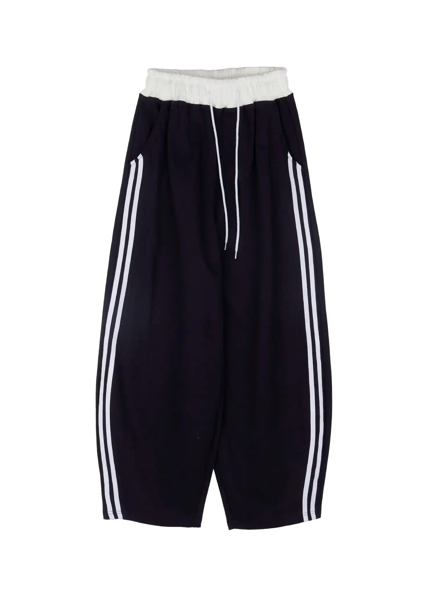 Layered Two-Tone Sweatpants CF506 - Image 14