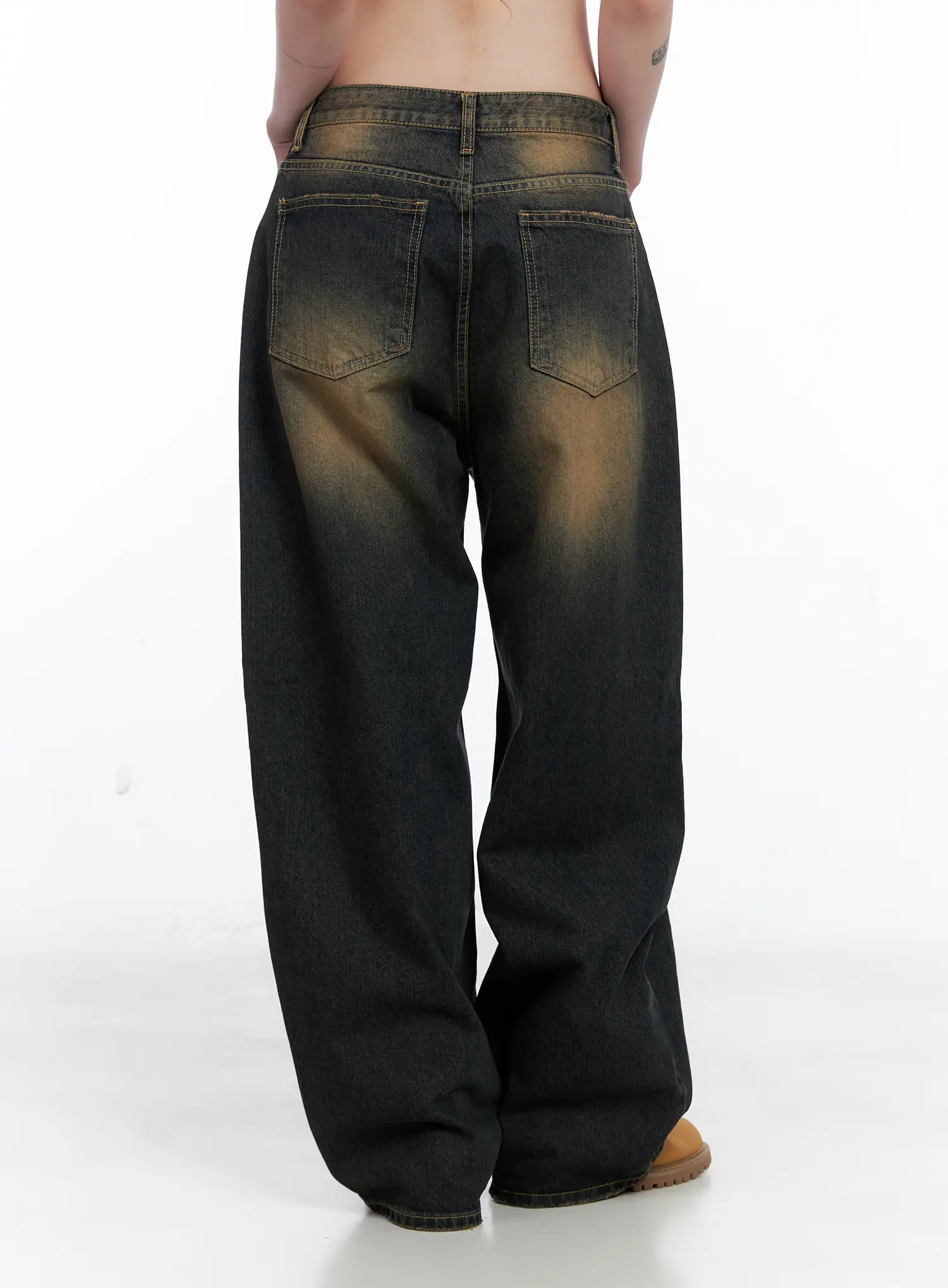 Leona Vintage Baggy Jeans CS526 - Image 7