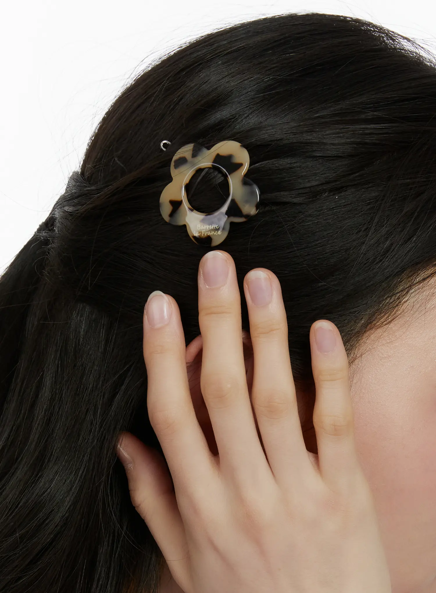 Leopard Flower Hair Clip F502