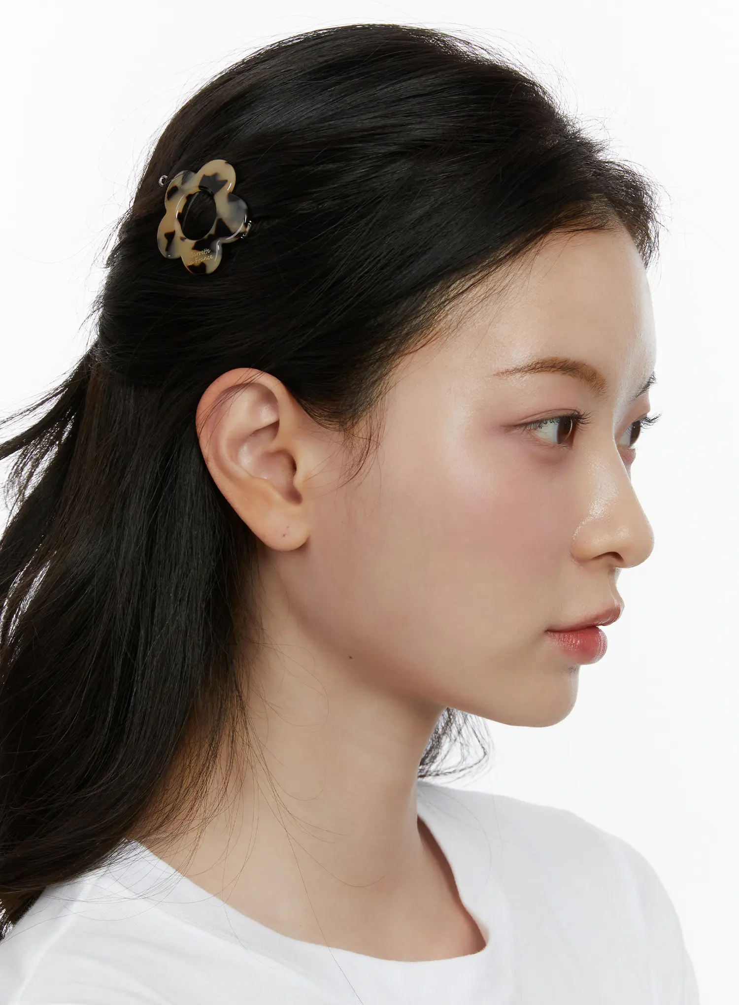 Leopard Flower Hair Clip F502 - Image 2