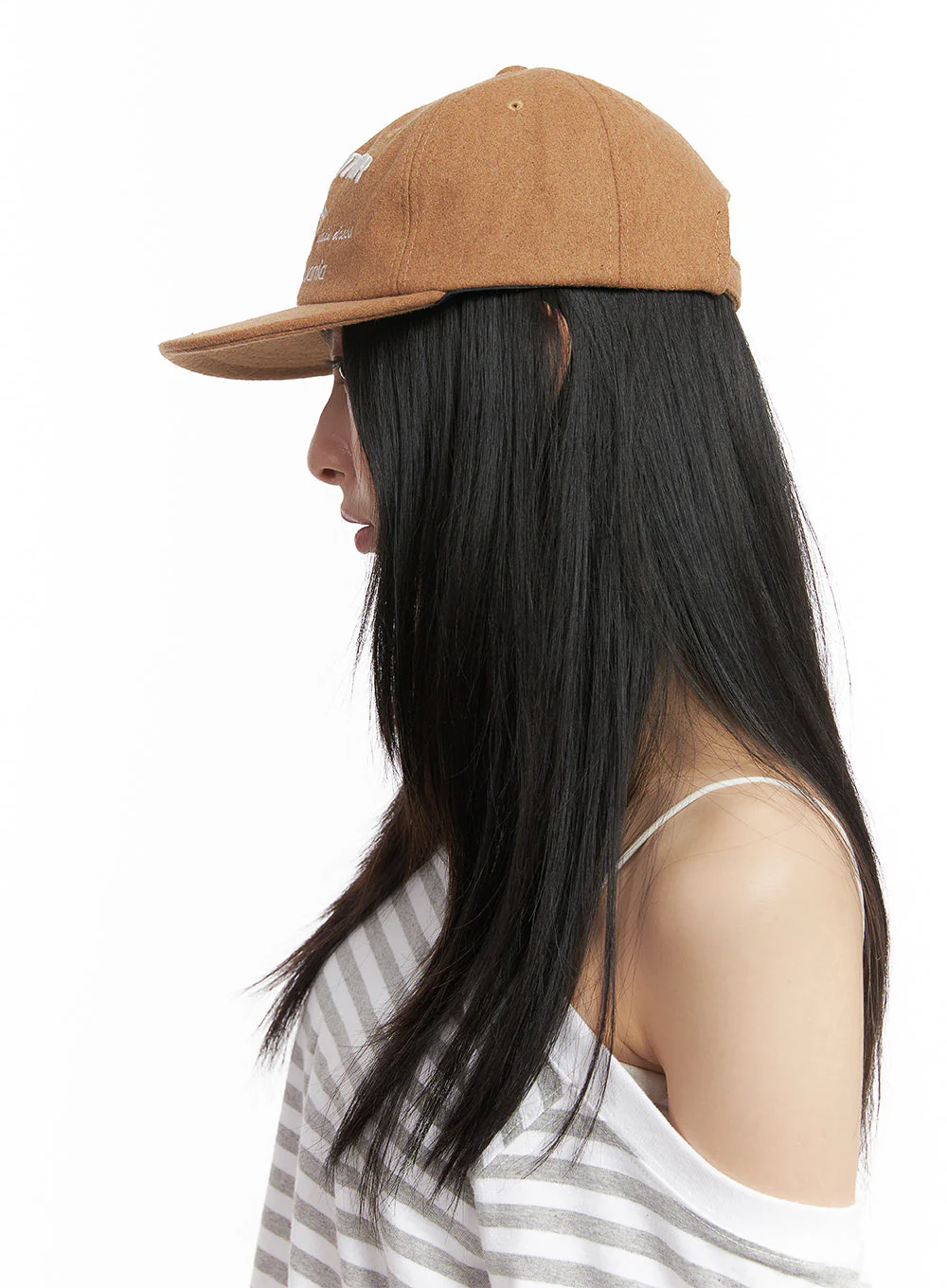 Lettering Embroidered Hat CN426 - Image 5