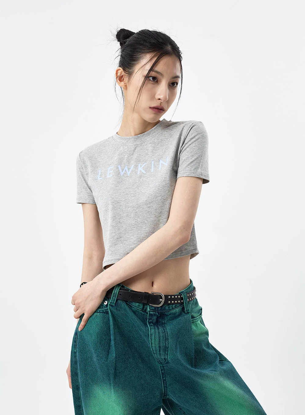 Lewkin Cropped Tee CM307 - Image 13