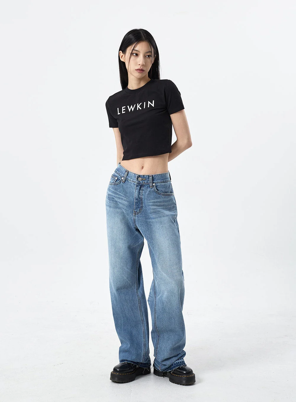 Lewkin Cropped Tee CM307 - Image 22