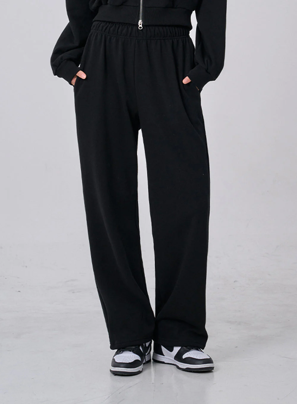 Lewkin Soft Basic Wide Training Pants C1210 - Image 5