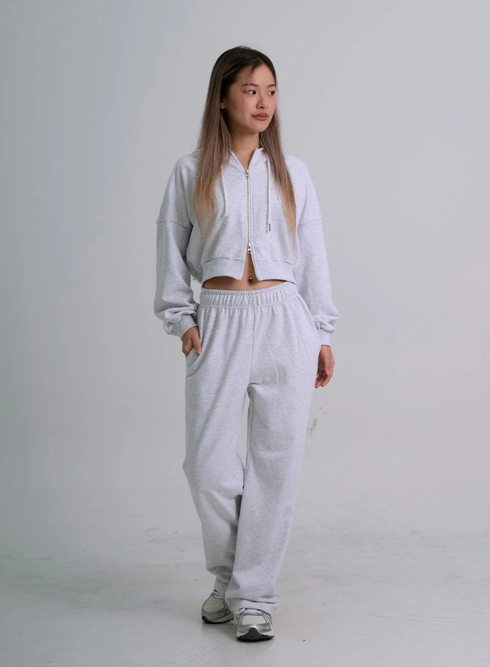 Lewkin Soft Basic Wide Training Pants C1210 - Image 7