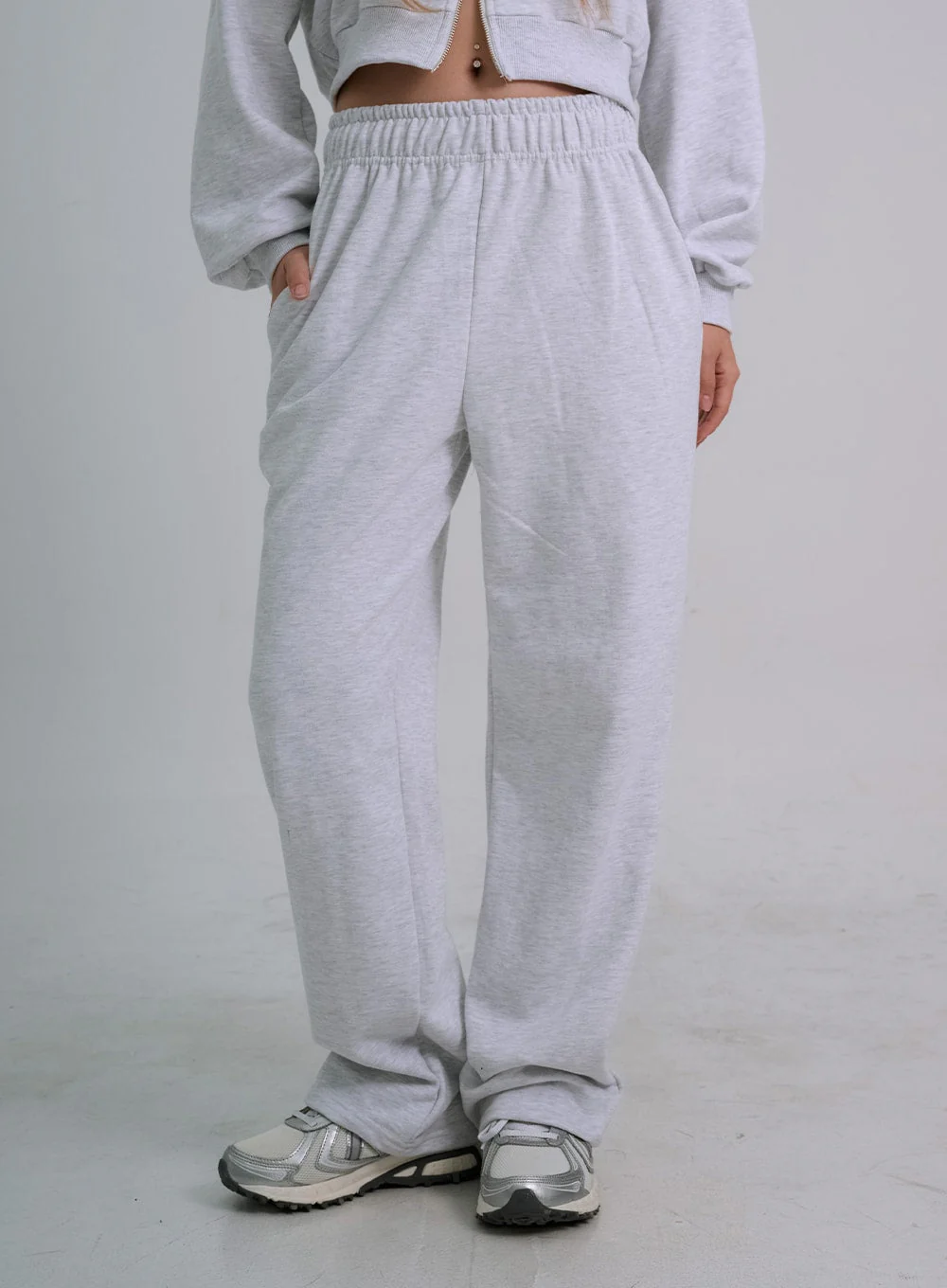 Lewkin Soft Basic Wide Training Pants C1210 - Image 8