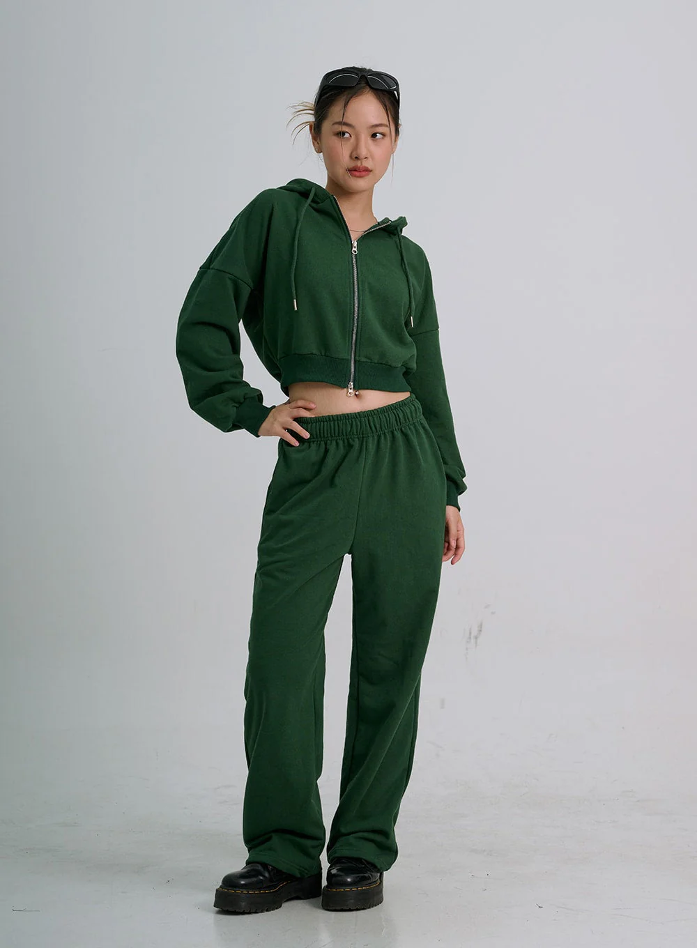 Lewkin Soft Basic Wide Training Pants C1210 - Image 9