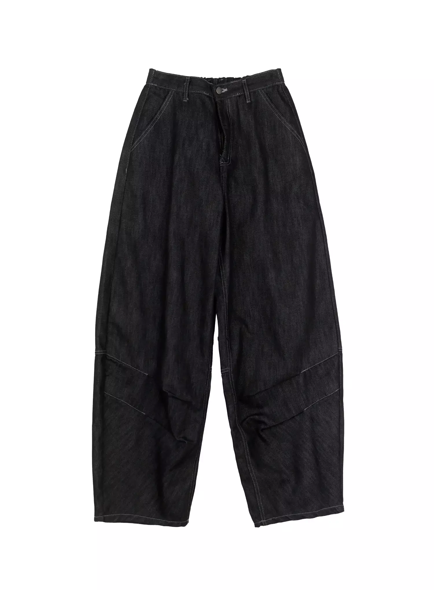 Leyla Pin-Tuck Wide-Leg Jeans IS515 - Image 14