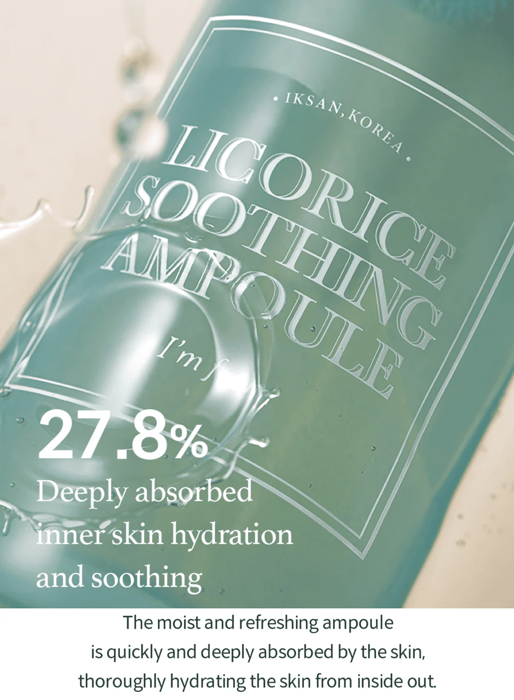 Licorice Soothing Ampoule (30ml) - Image 10