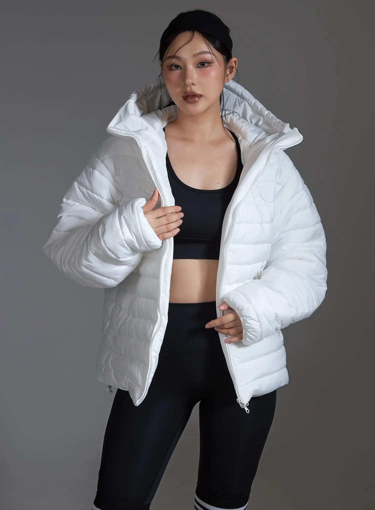 Lightweight Puffer Jacket IO517 - Image 2