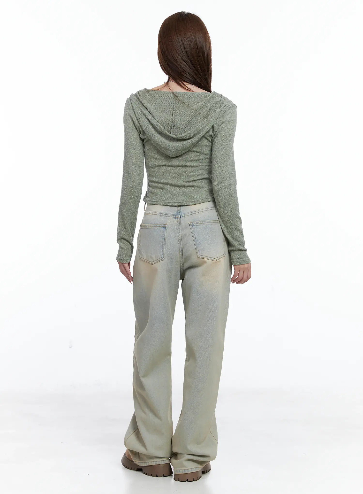 Lillie Light Wash Wide-Leg Jeans CS501 - Image 3