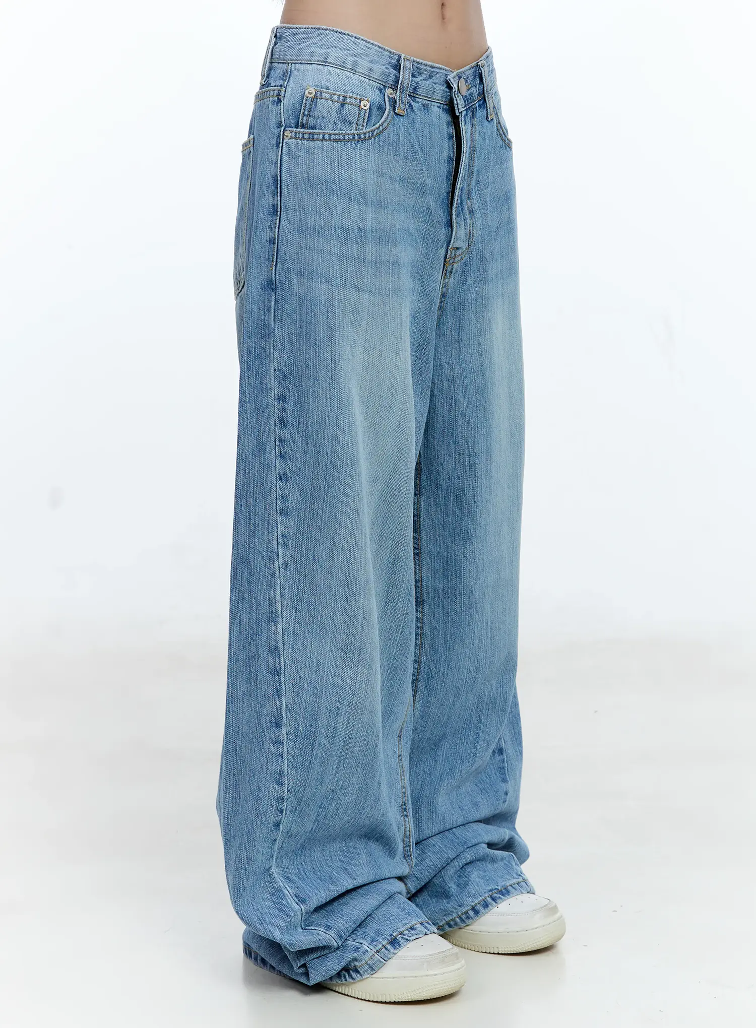 Lina Wide-Leg Denim Jeans CG513 - Image 12