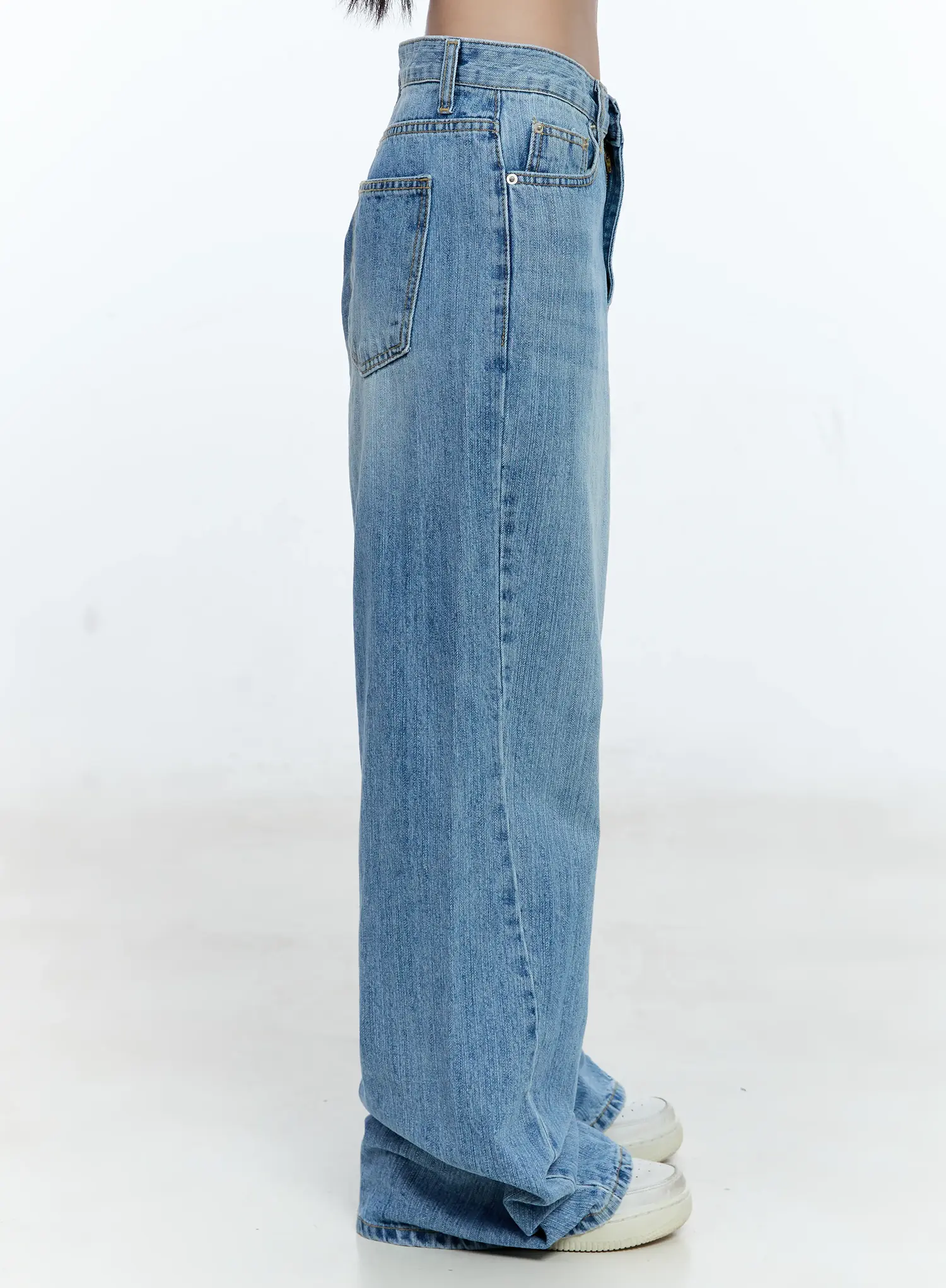Lina Wide-Leg Denim Jeans CG513 - Image 6