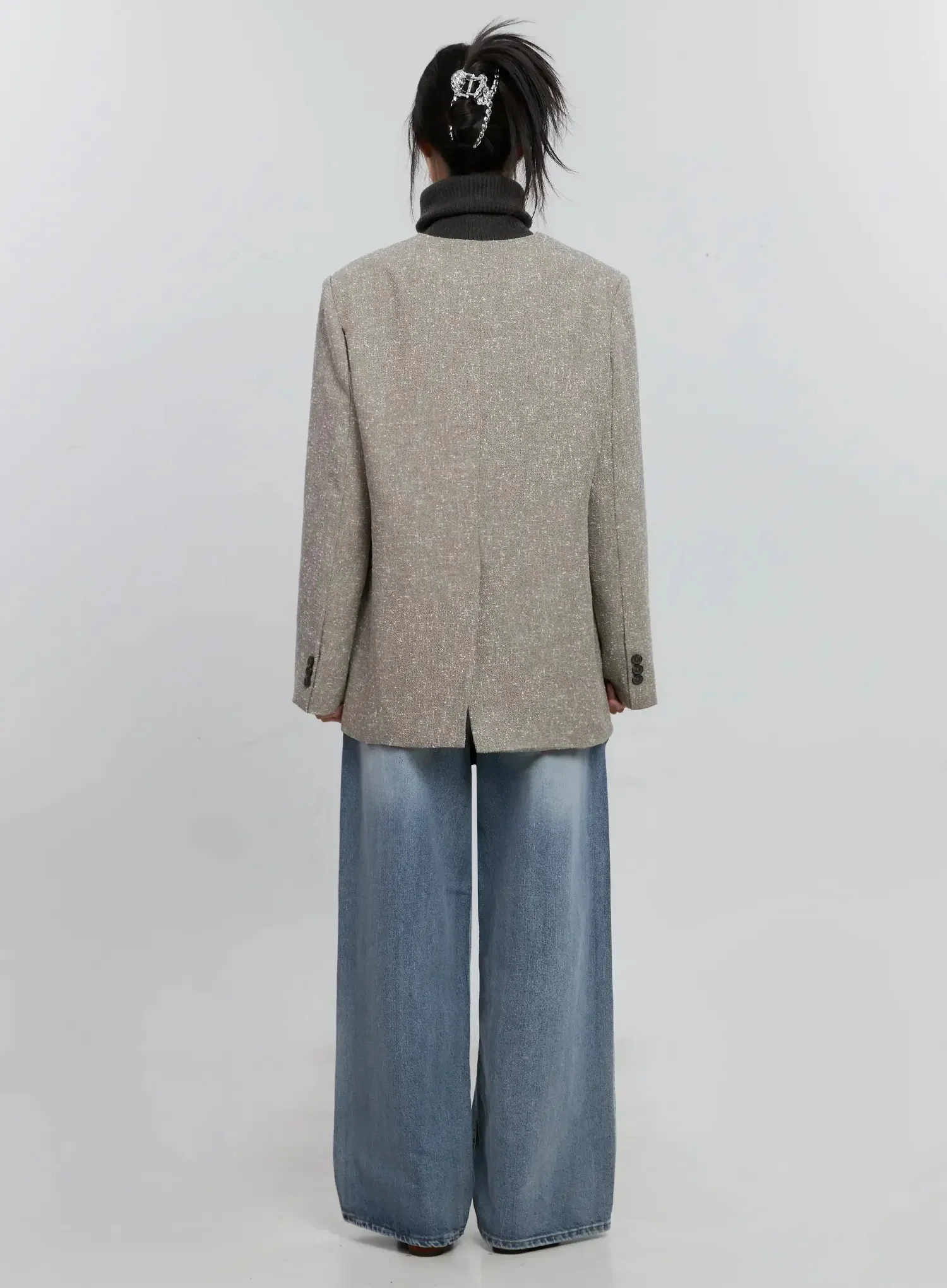 Linda Wide-Leg Jeans IS515 - Image 10