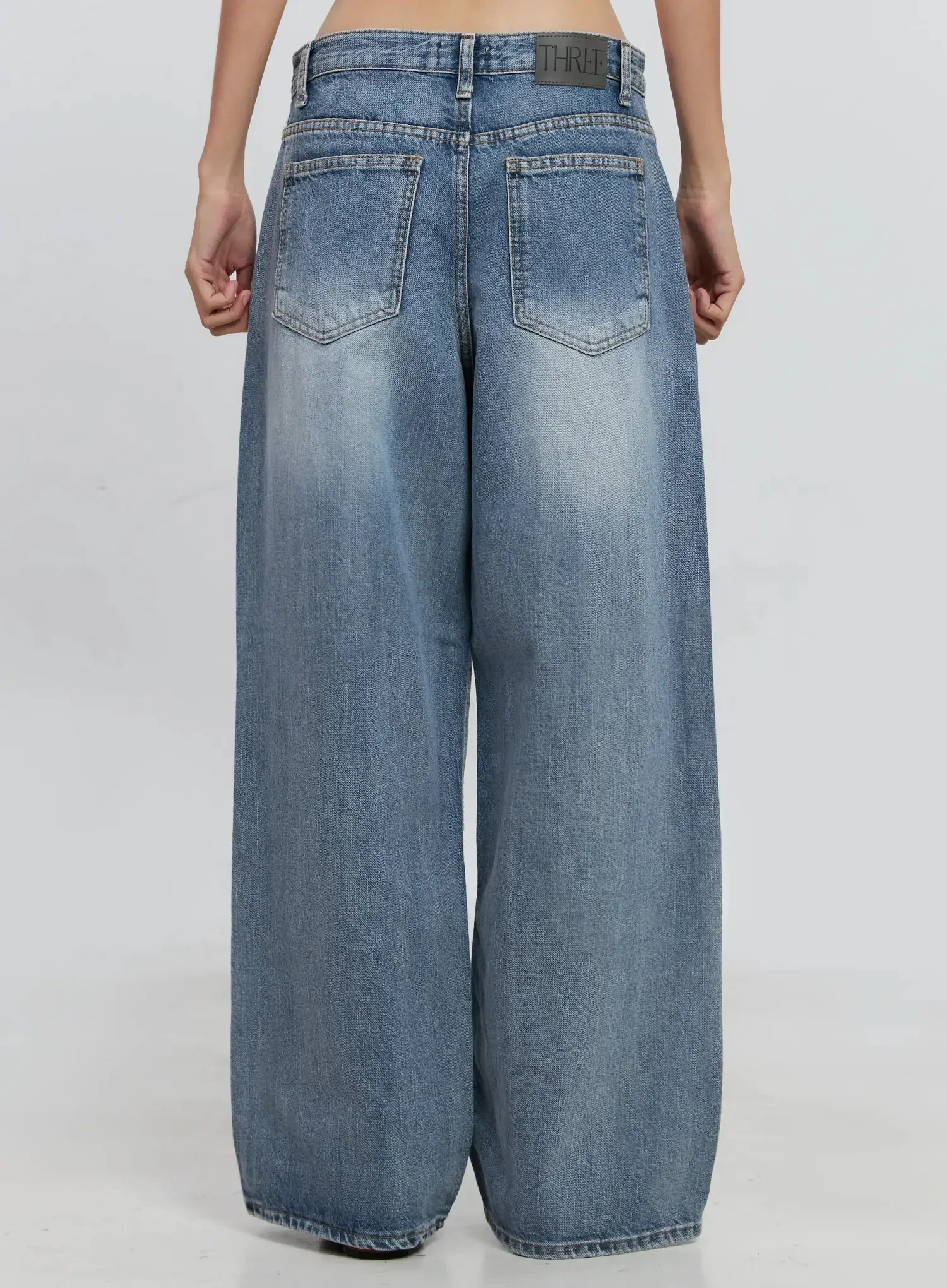 Linda Wide-Leg Jeans IS515 - Image 12