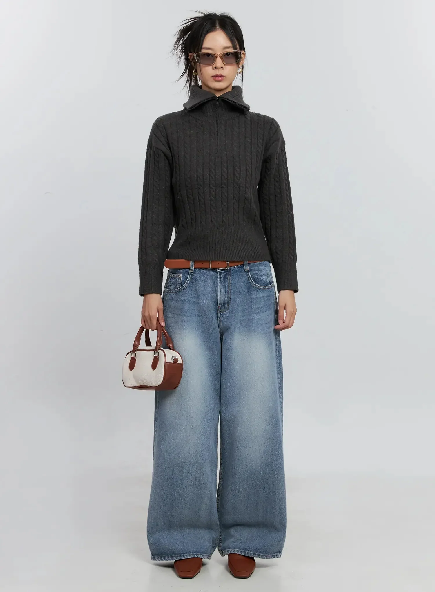 Linda Wide-Leg Jeans IS515 - Image 13