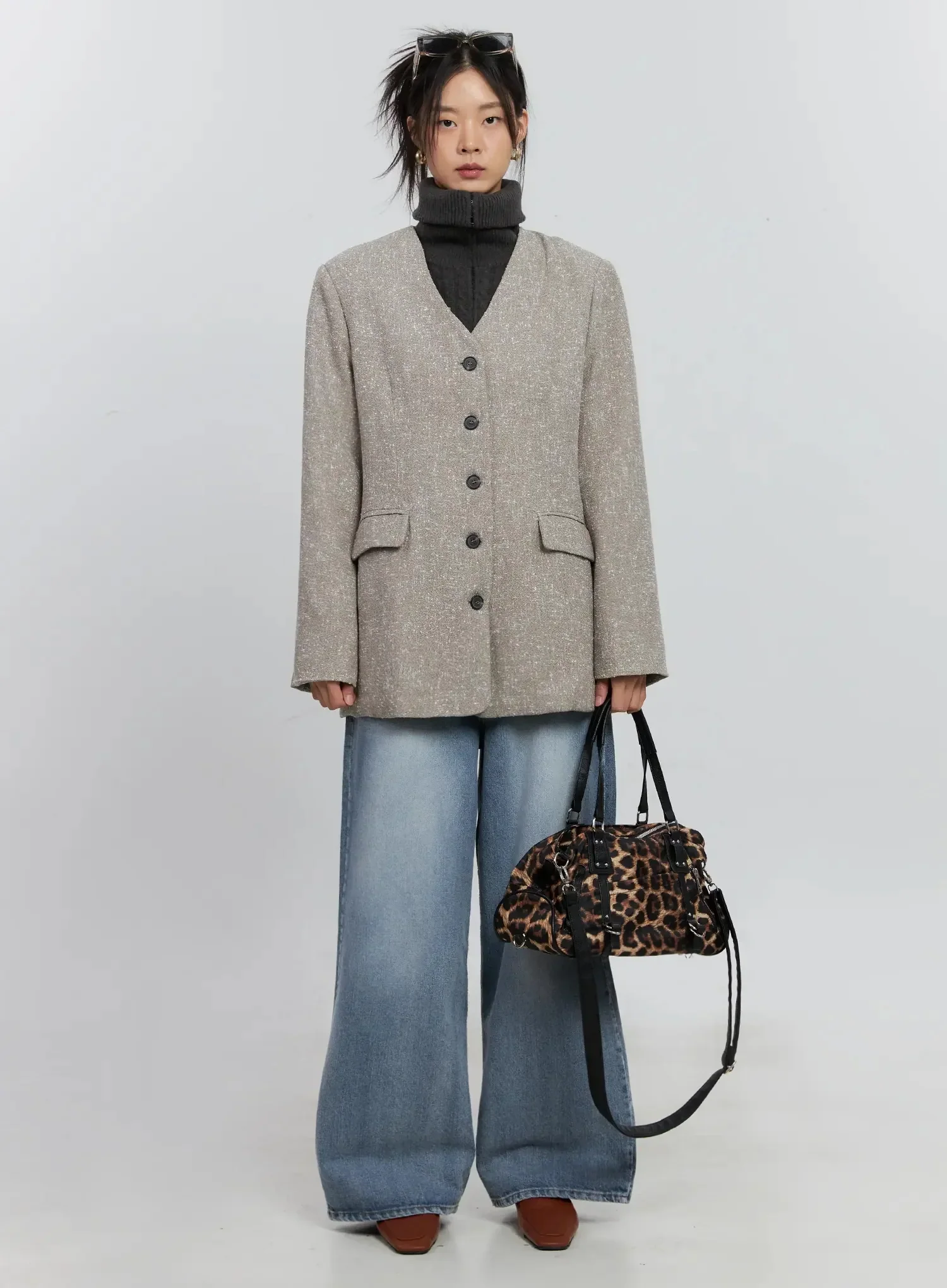Linda Wide-Leg Jeans IS515 - Image 14