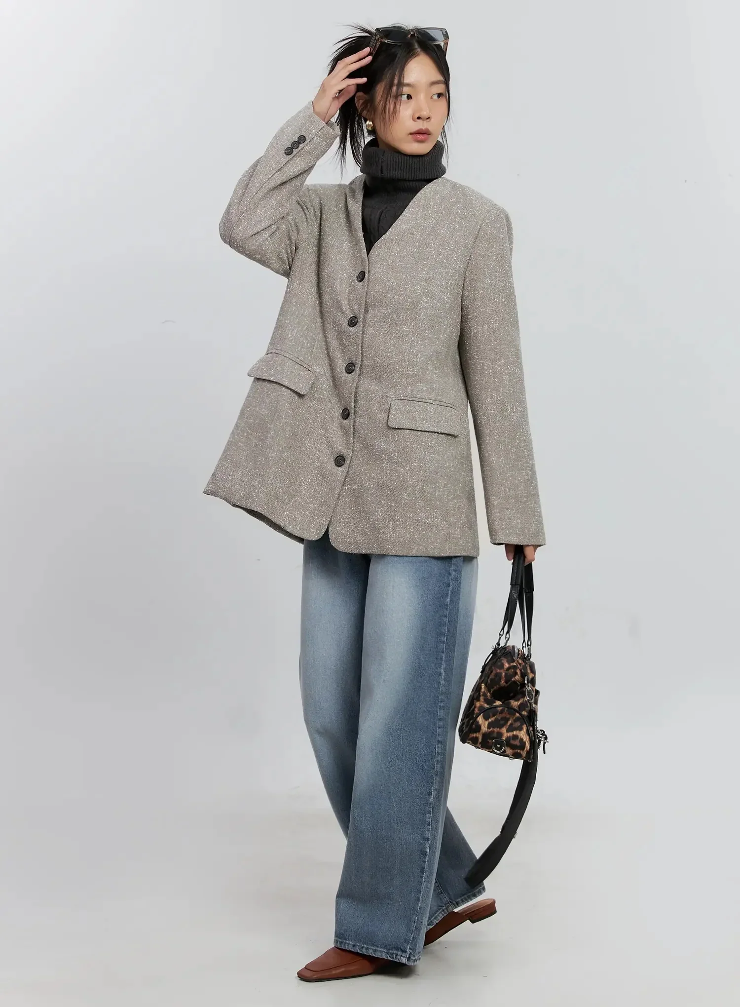 Linda Wide-Leg Jeans IS515 - Image 2