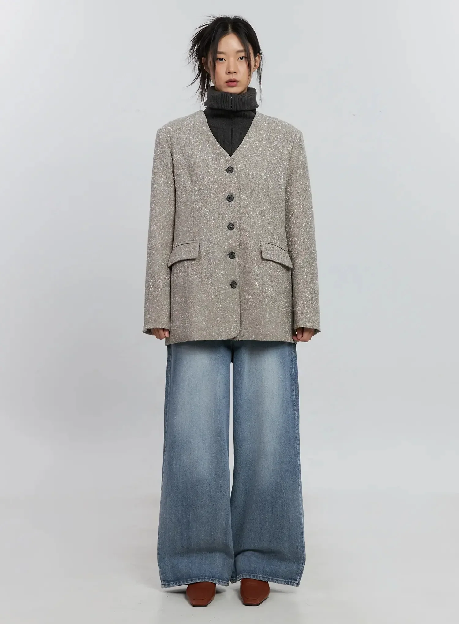 Linda Wide-Leg Jeans IS515 - Image 7
