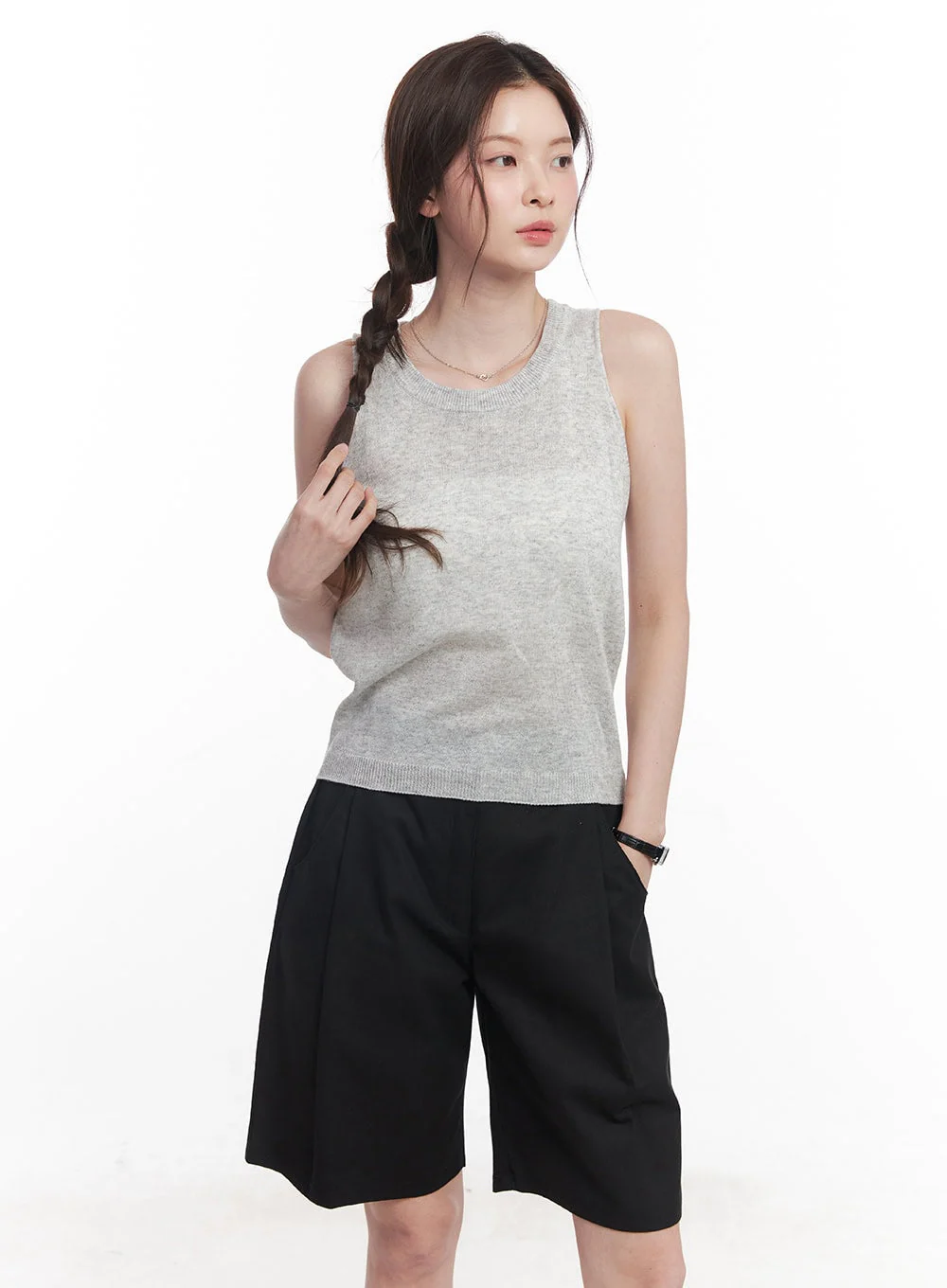 Linen Tank Top CY519 - Image 9
