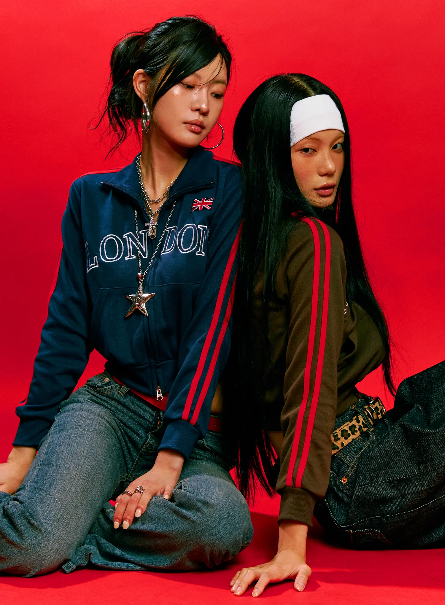 London Contrast Zip-Up Jacket CS510 - Image 2