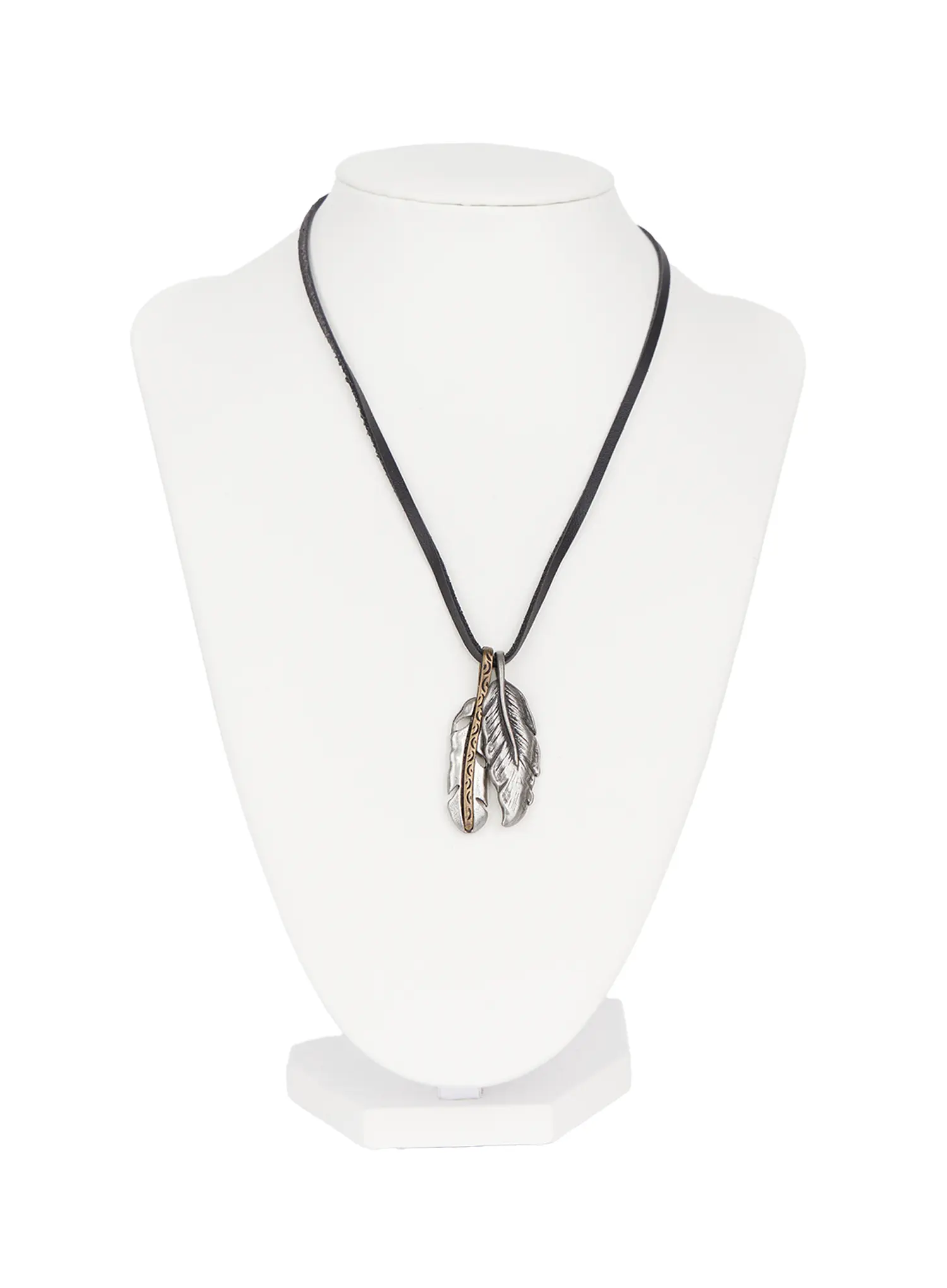 Long Feather Necklace CO513 - Image 5