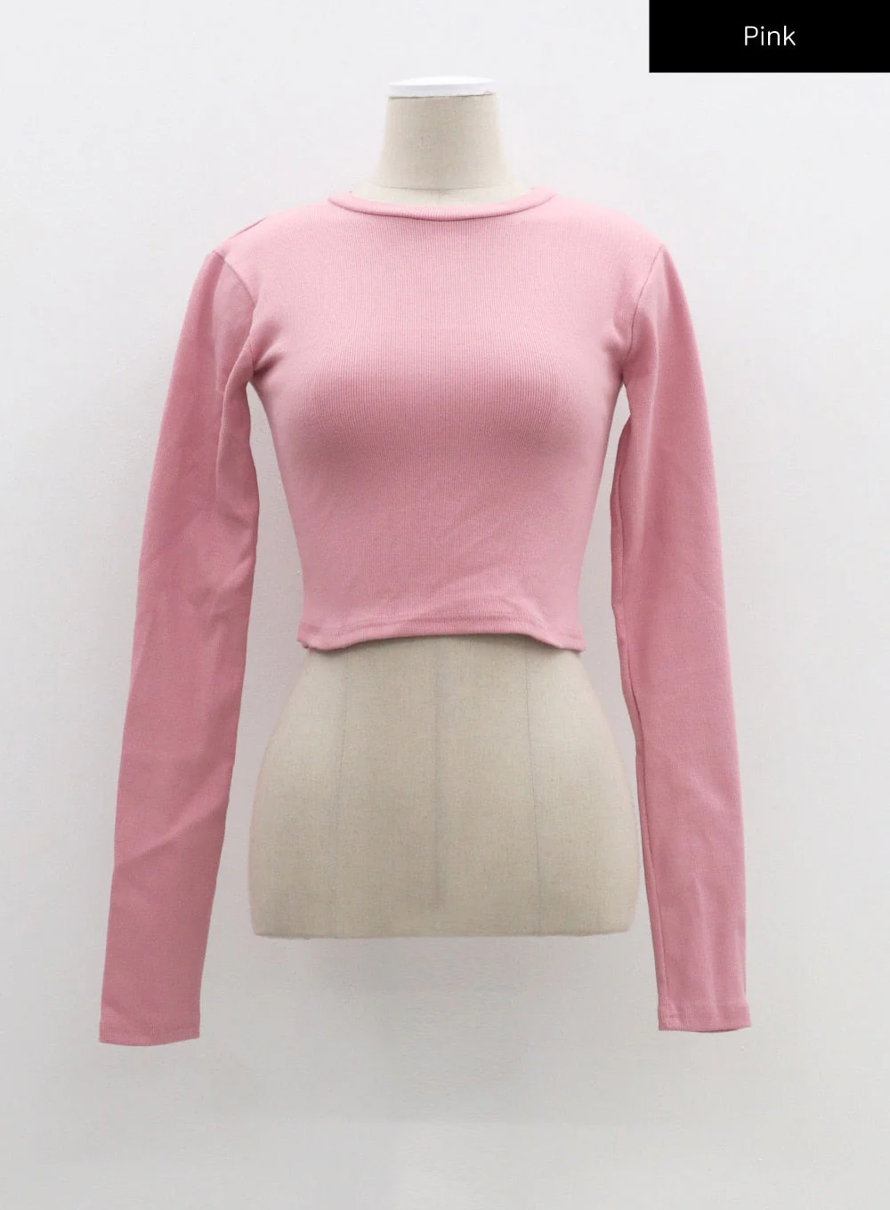 Long Sleeve Cropped Top CM324 - Image 17