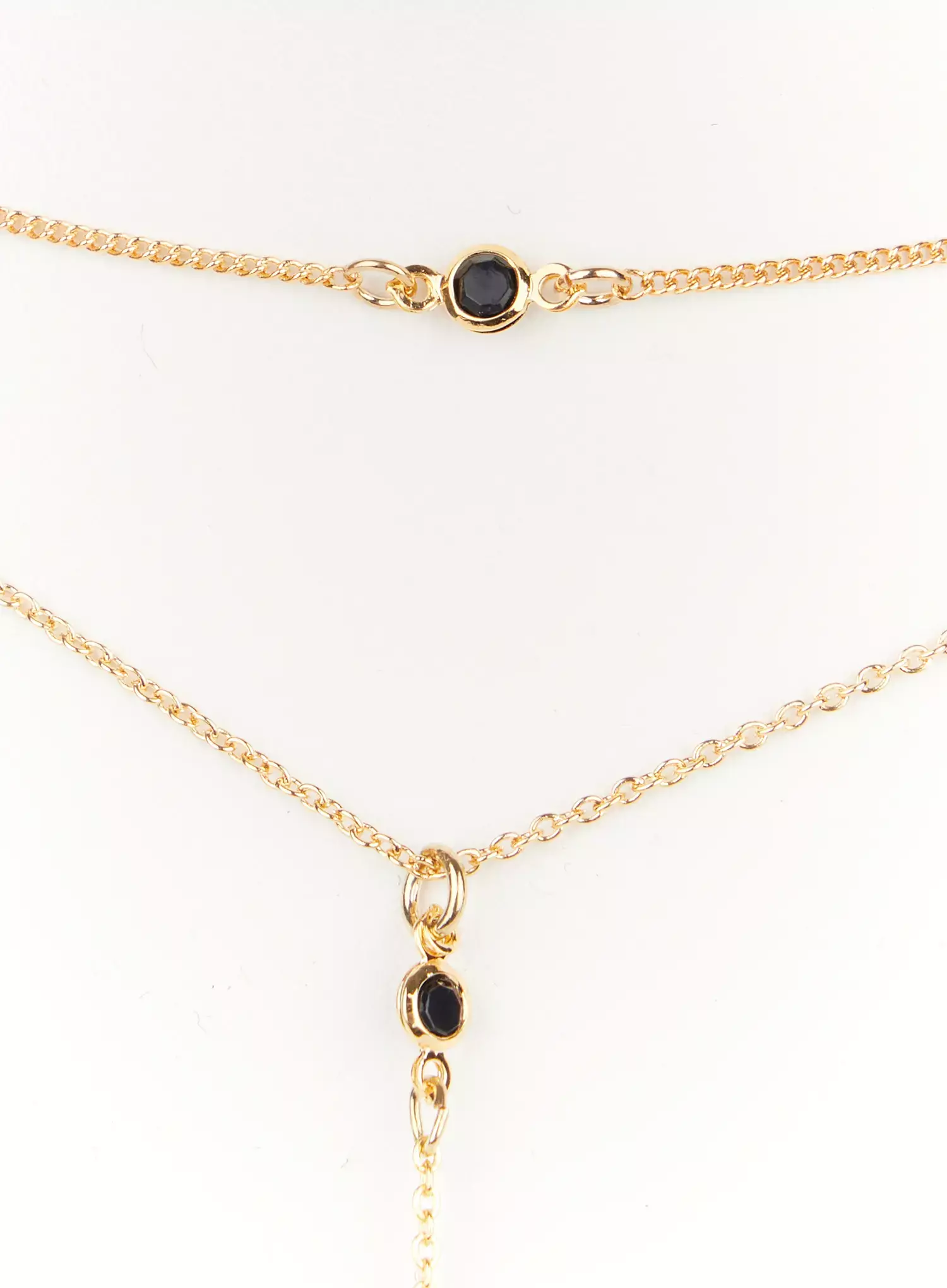 Long Vintage Cross Necklace Set IF502 - Image 15
