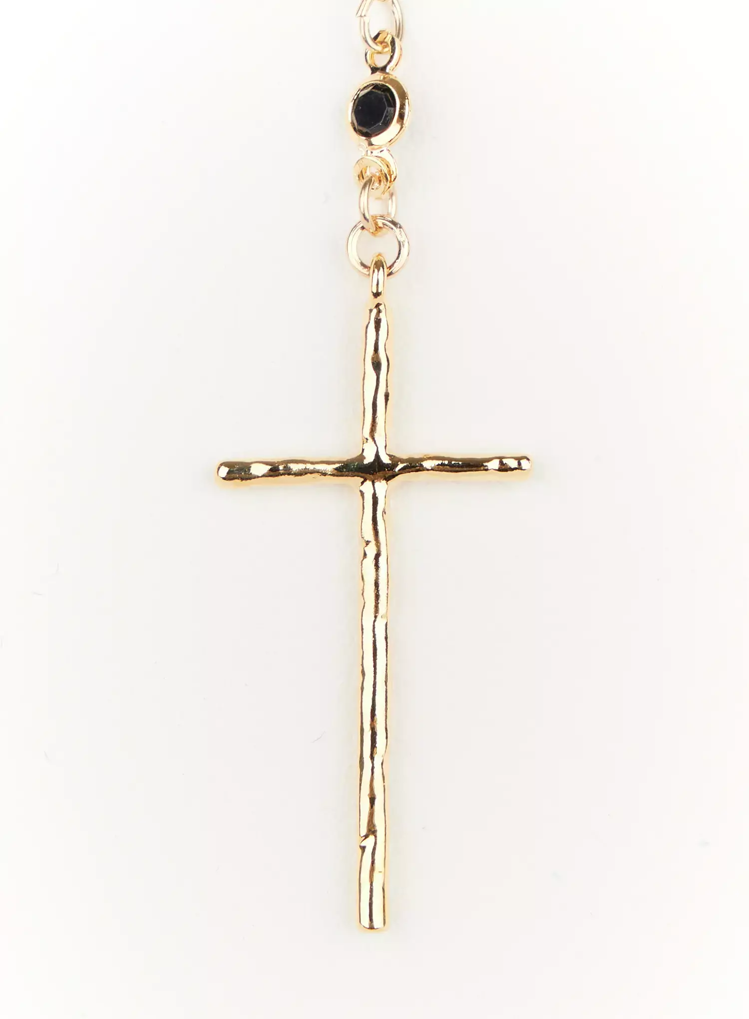 Long Vintage Cross Necklace Set IF502 - Image 16