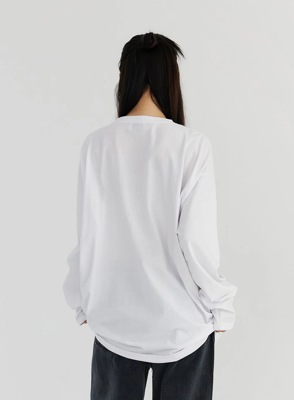 Loose Fit Cute Print Tee CS327 - Image 5