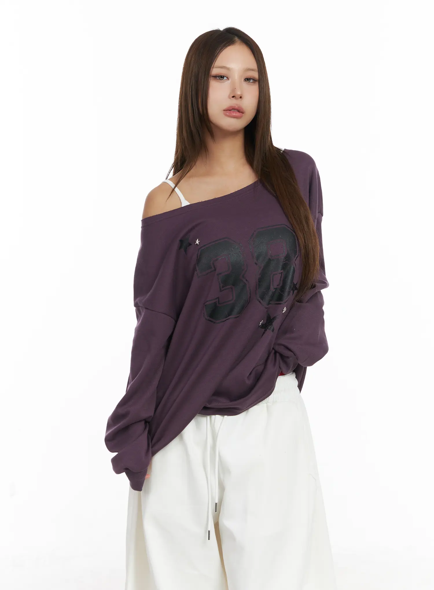 Loose Fit Graphic Sweatshirt CJ512 - Image 12