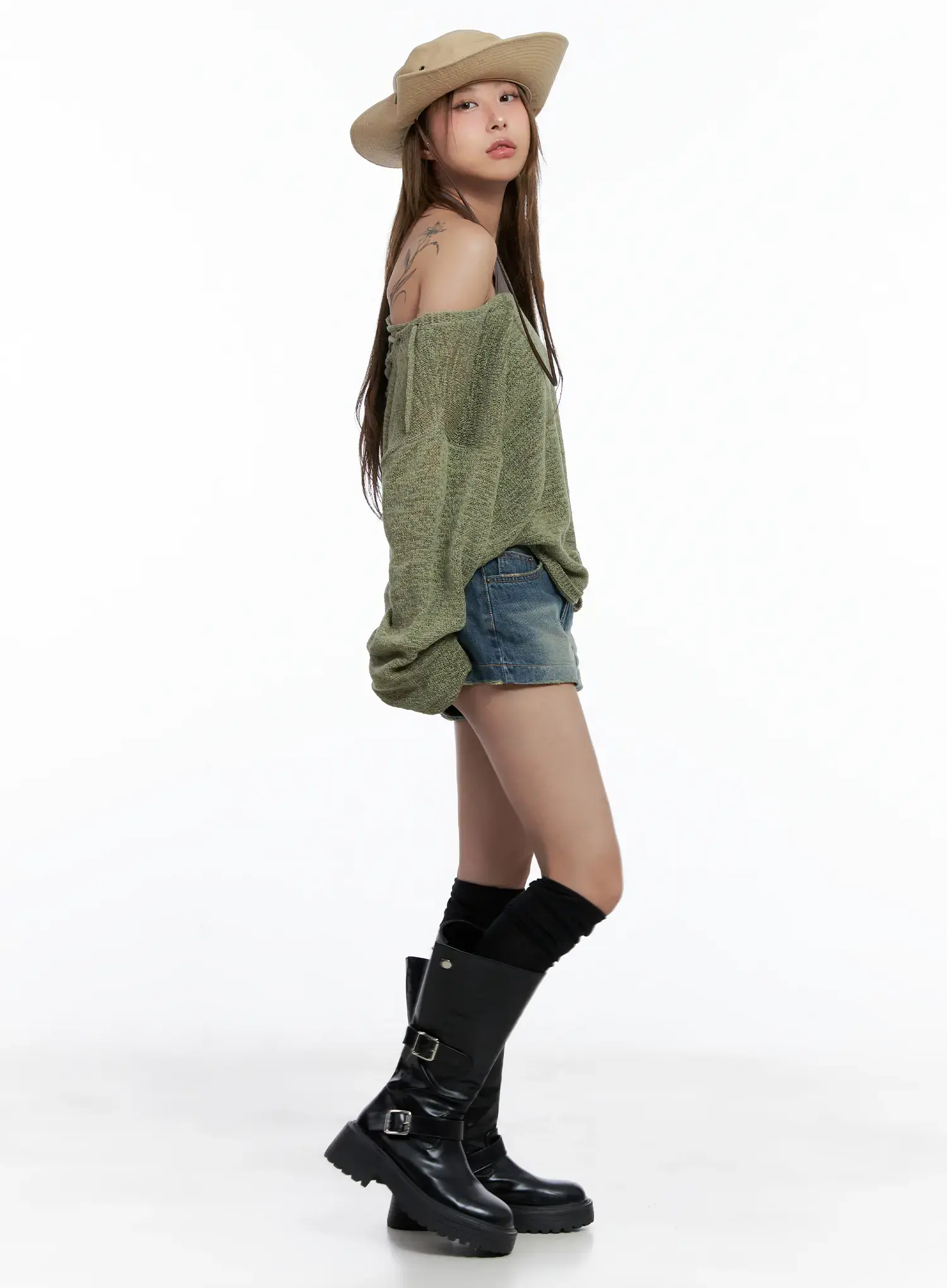 Loose-Fit String Summer Knit CL511 - Image 10