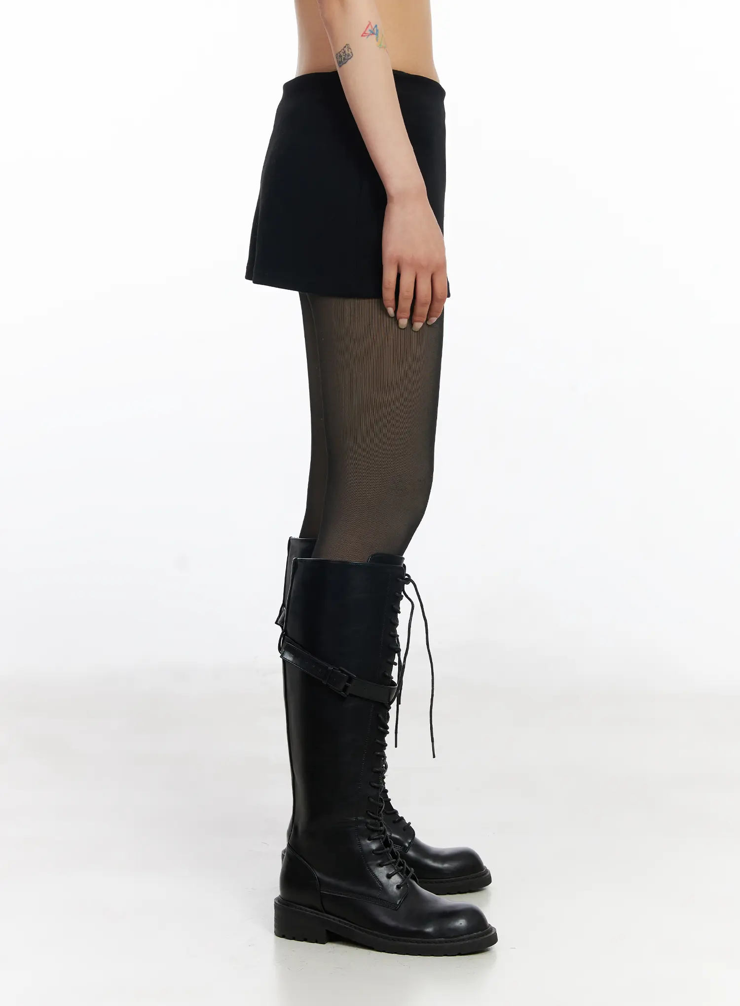 Low Rise A-Line Mini Skirt CJ523 - Image 4