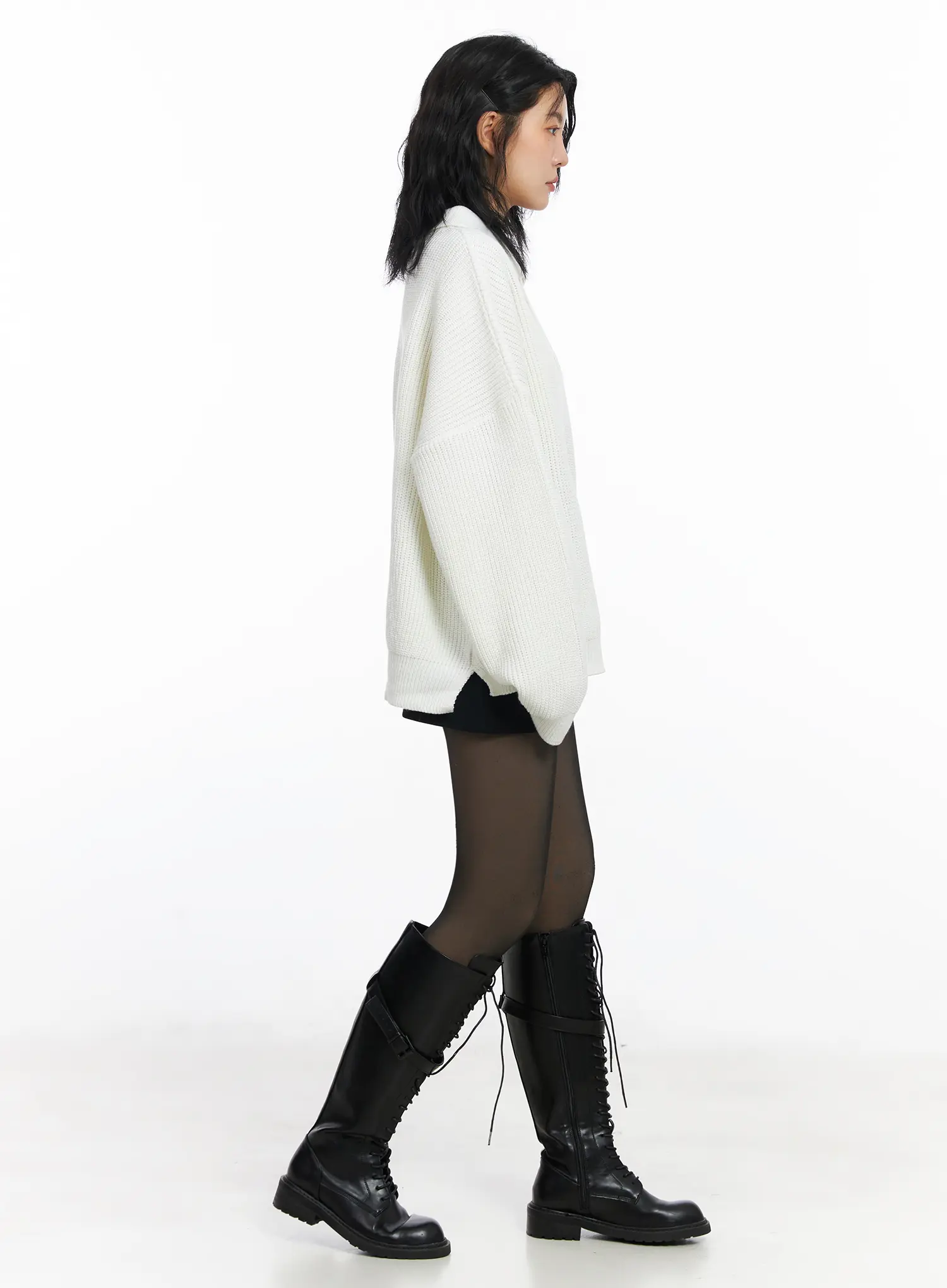 Low Rise A-Line Mini Skirt CJ523 - Image 5