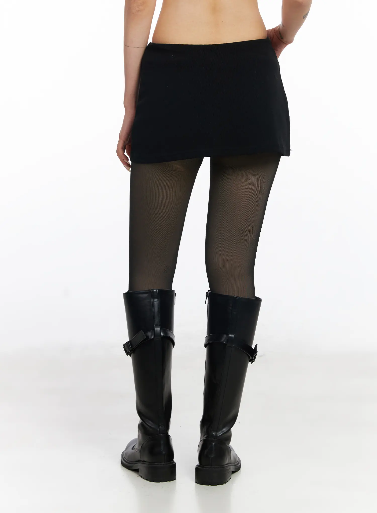 Low Rise A-Line Mini Skirt CJ523 - Image 6