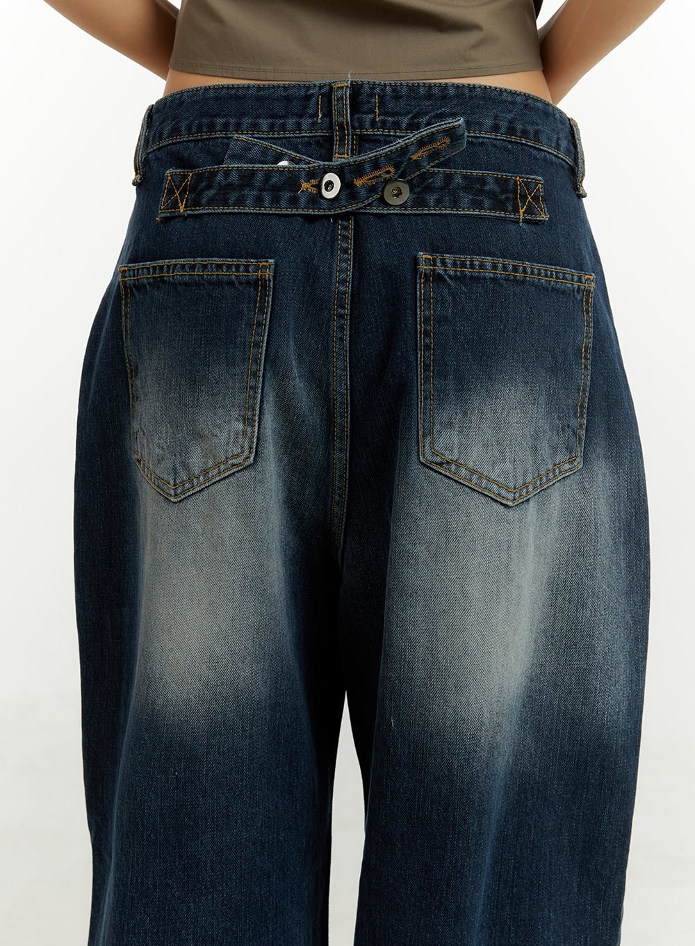 Low Rise Baggy Jeans CY409 - Image 5