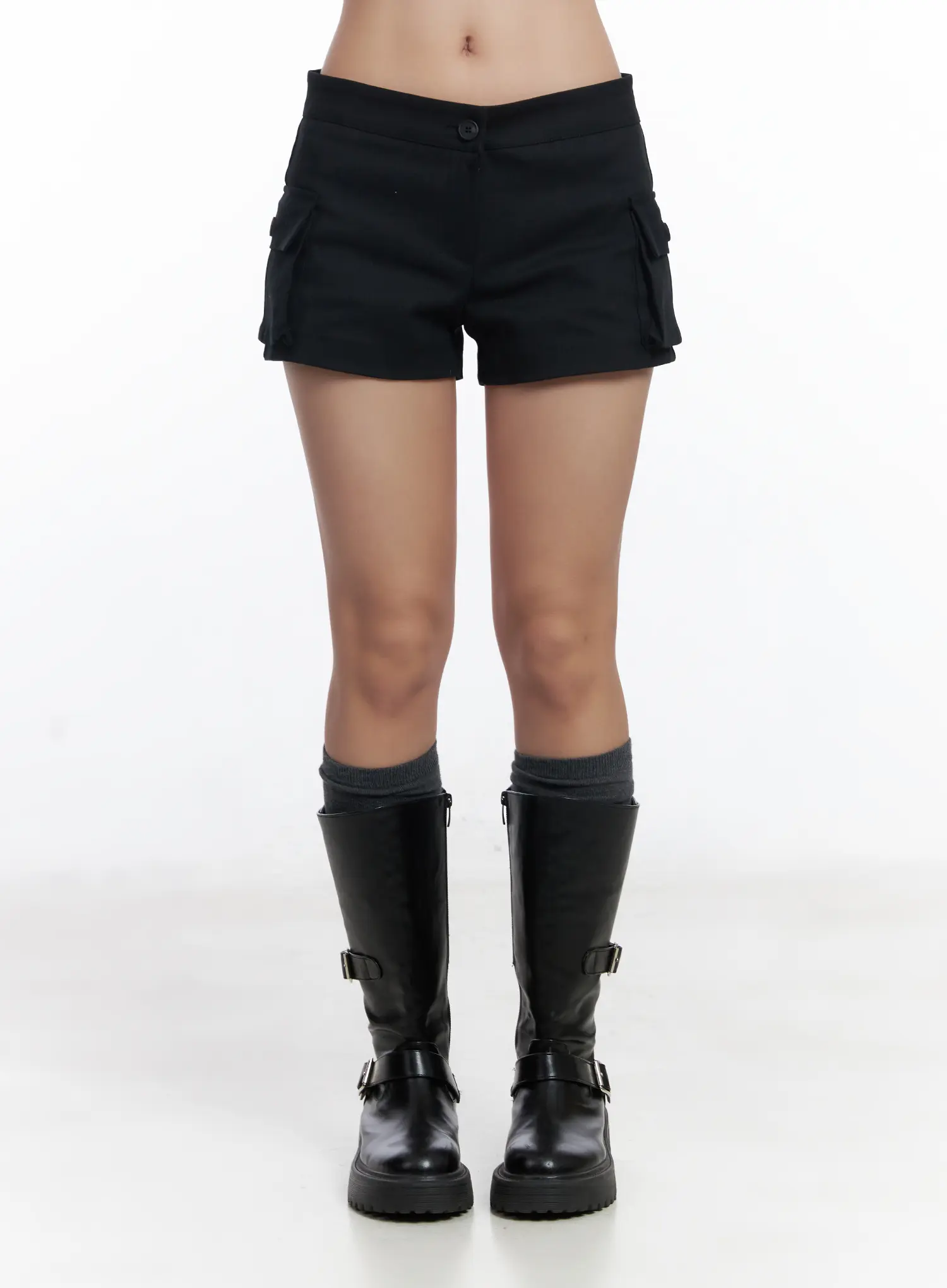 Low-Rise Cargo Shorts CJ530 - Image 2