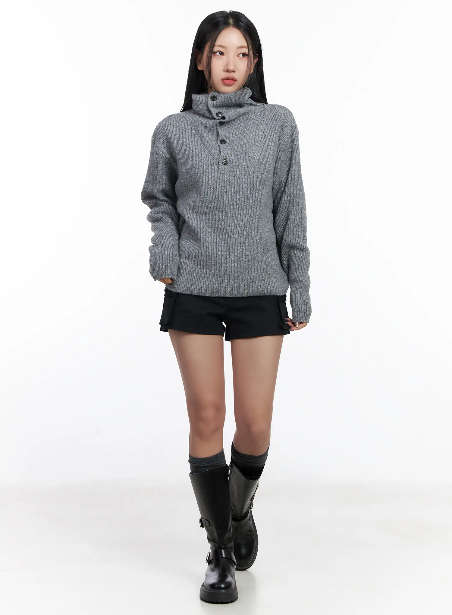 Low-Rise Cargo Shorts CJ530 - Image 5