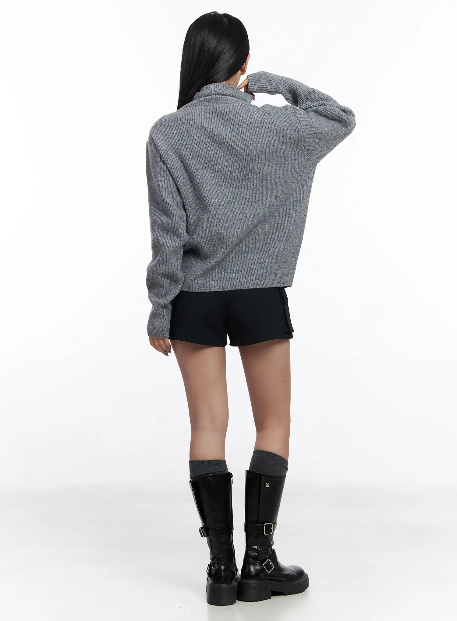 Low-Rise Cargo Shorts CJ530 - Image 7