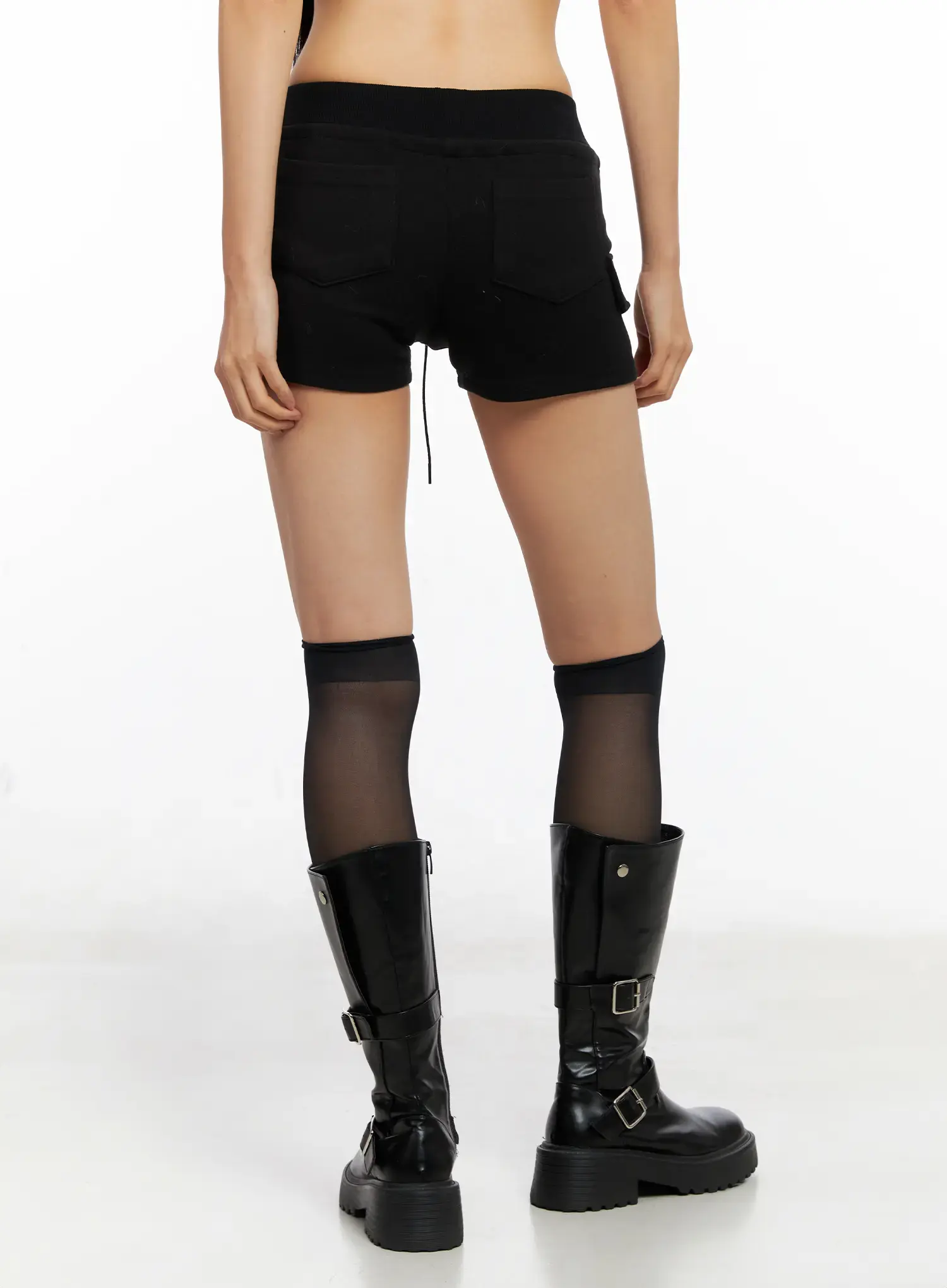 Low Rise Cargo Shorts CO529 - Image 6