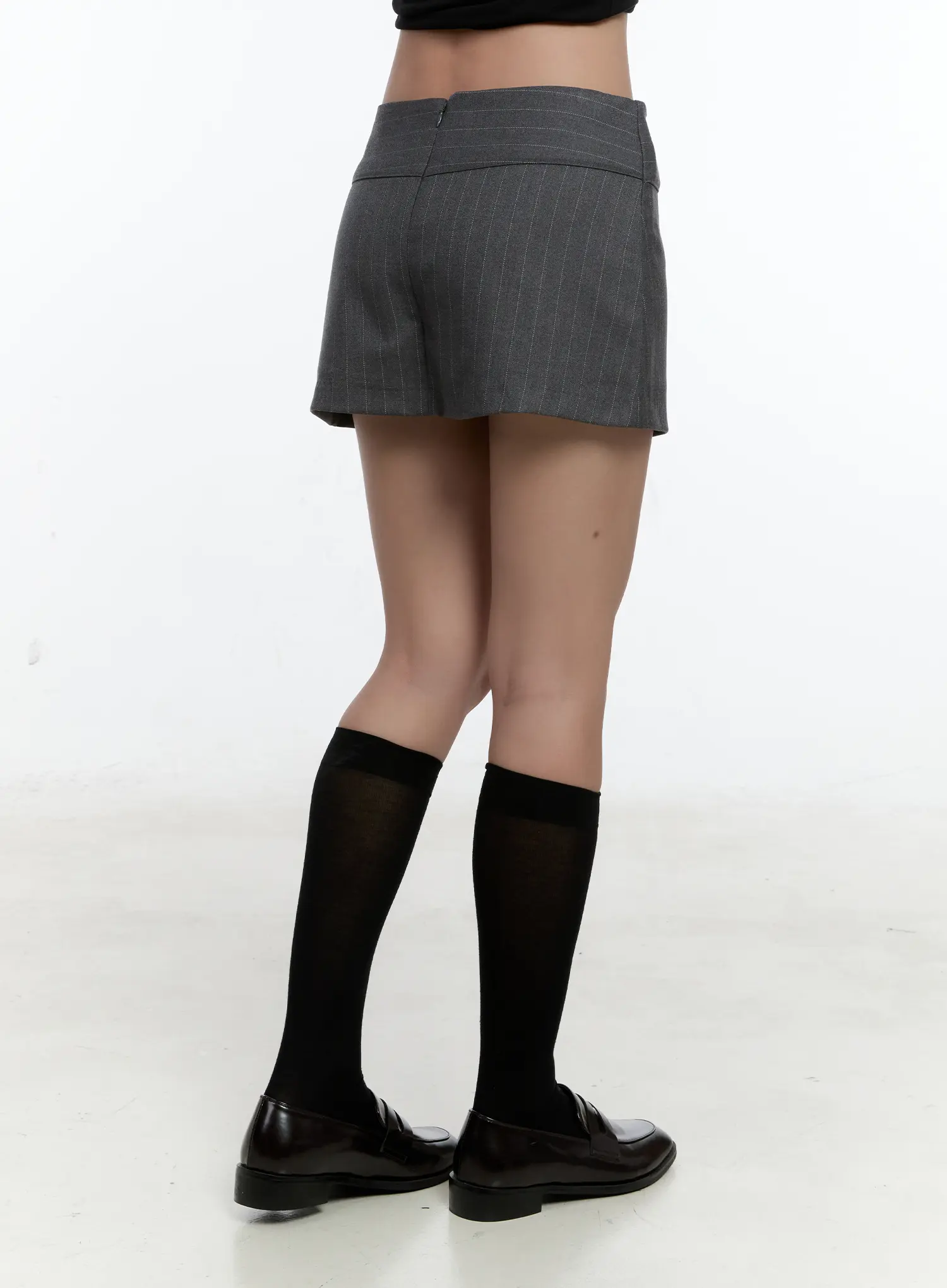 Low-Rise Striped Mini Skirt CS518 - Image 6