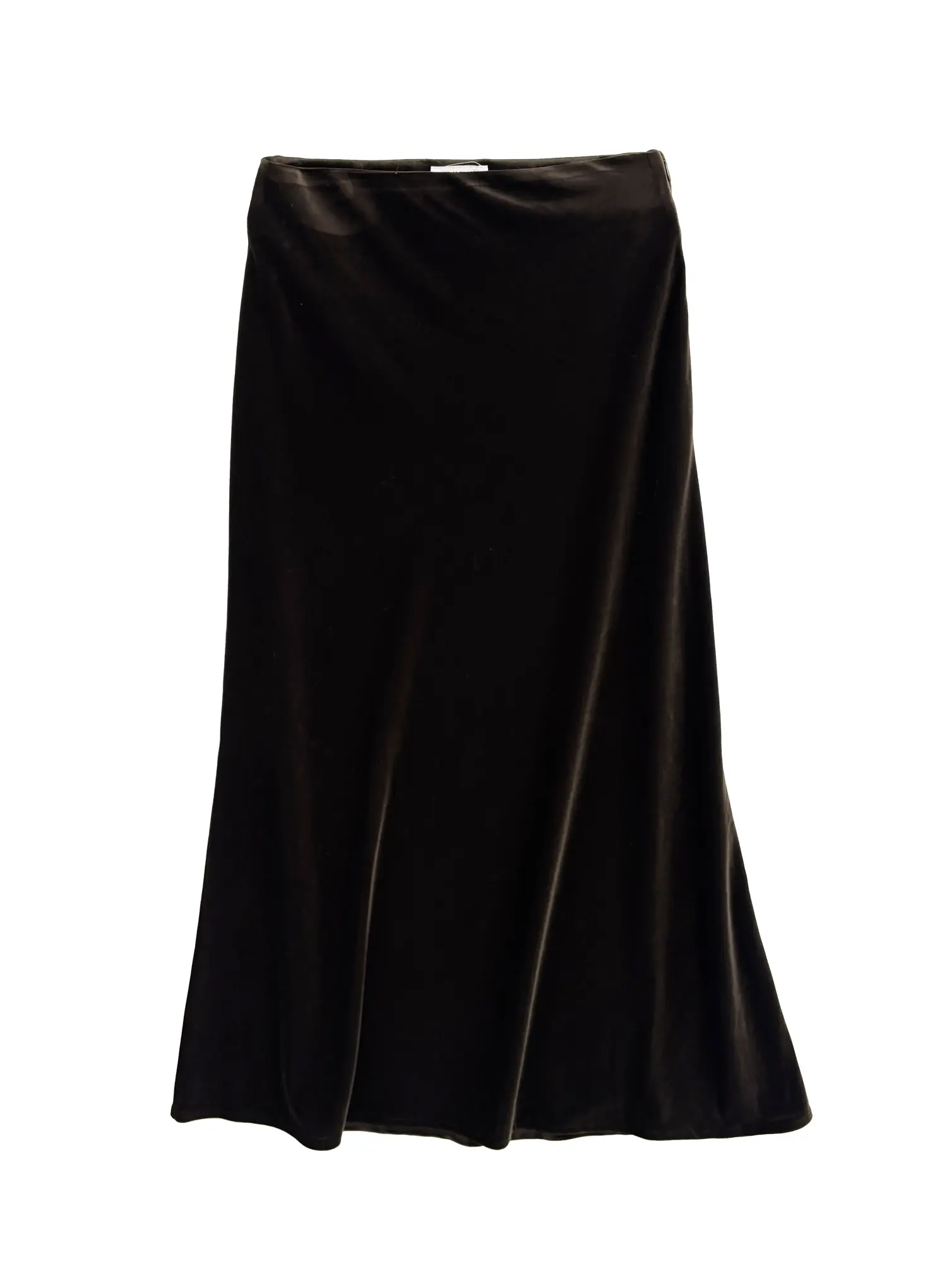 Low Rise Velvet Maxi Skirt CN504 - Image 10