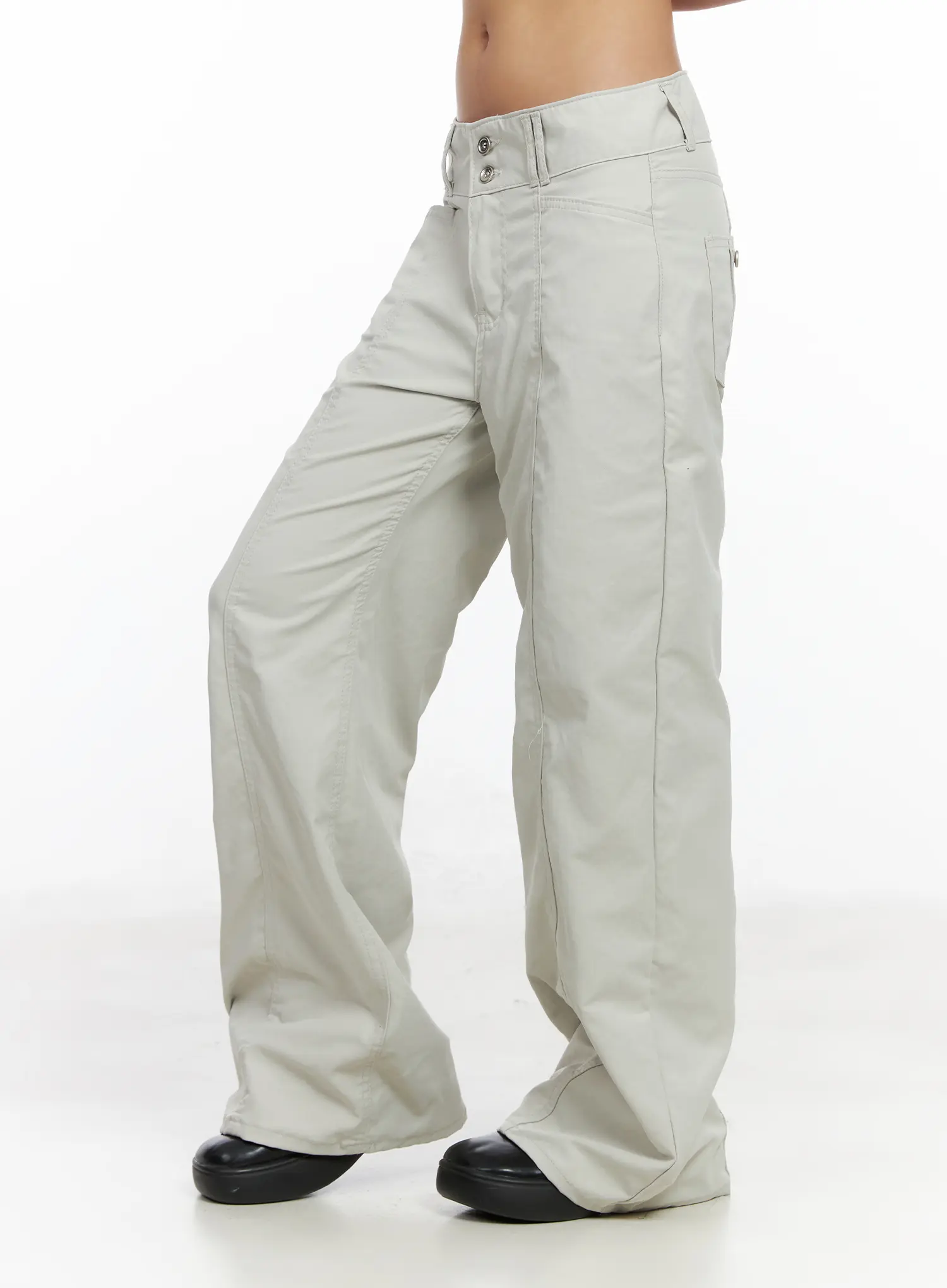 Low Rise Wide-Leg Pants CF512 - Image 5